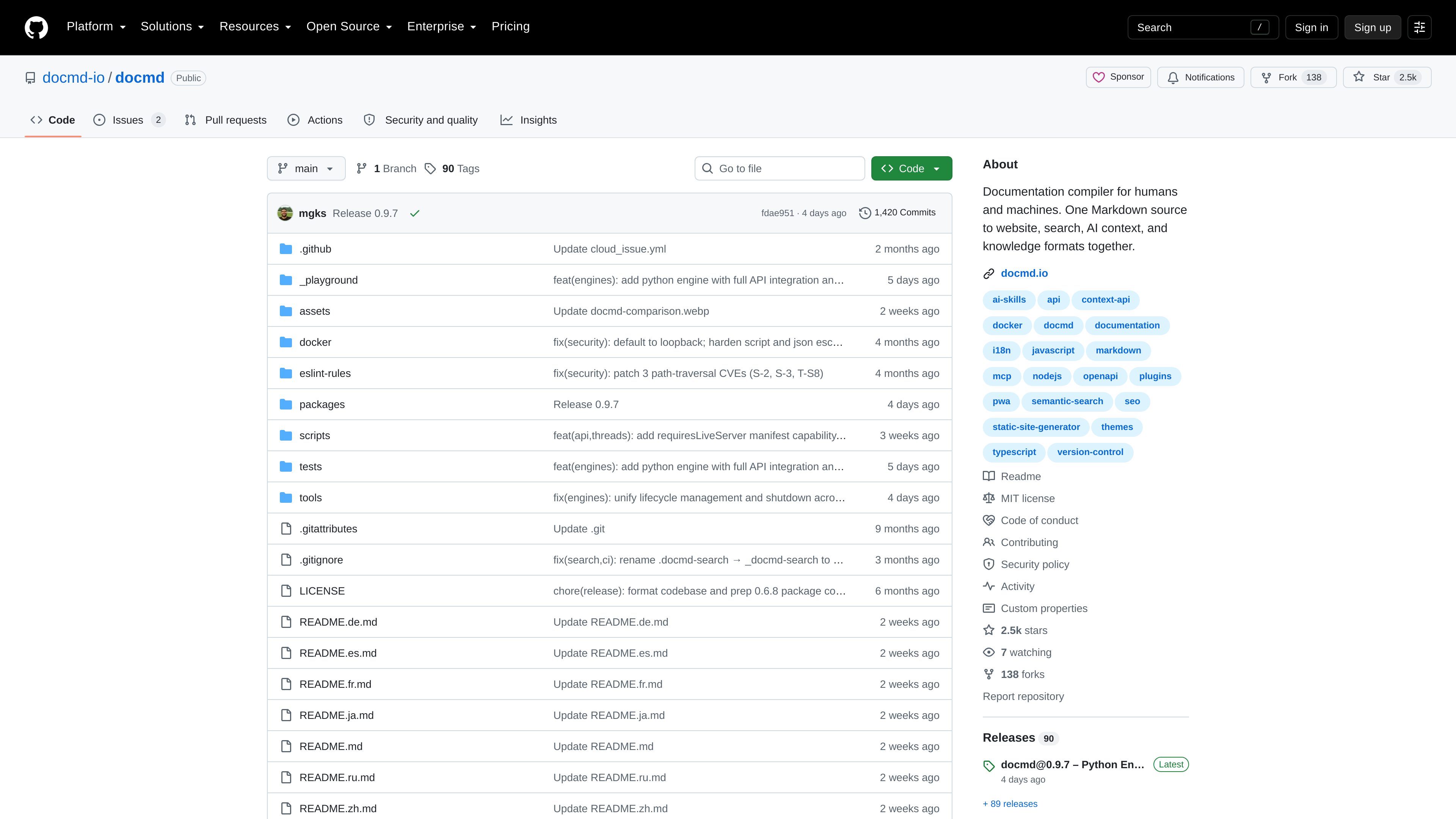 docmd preview