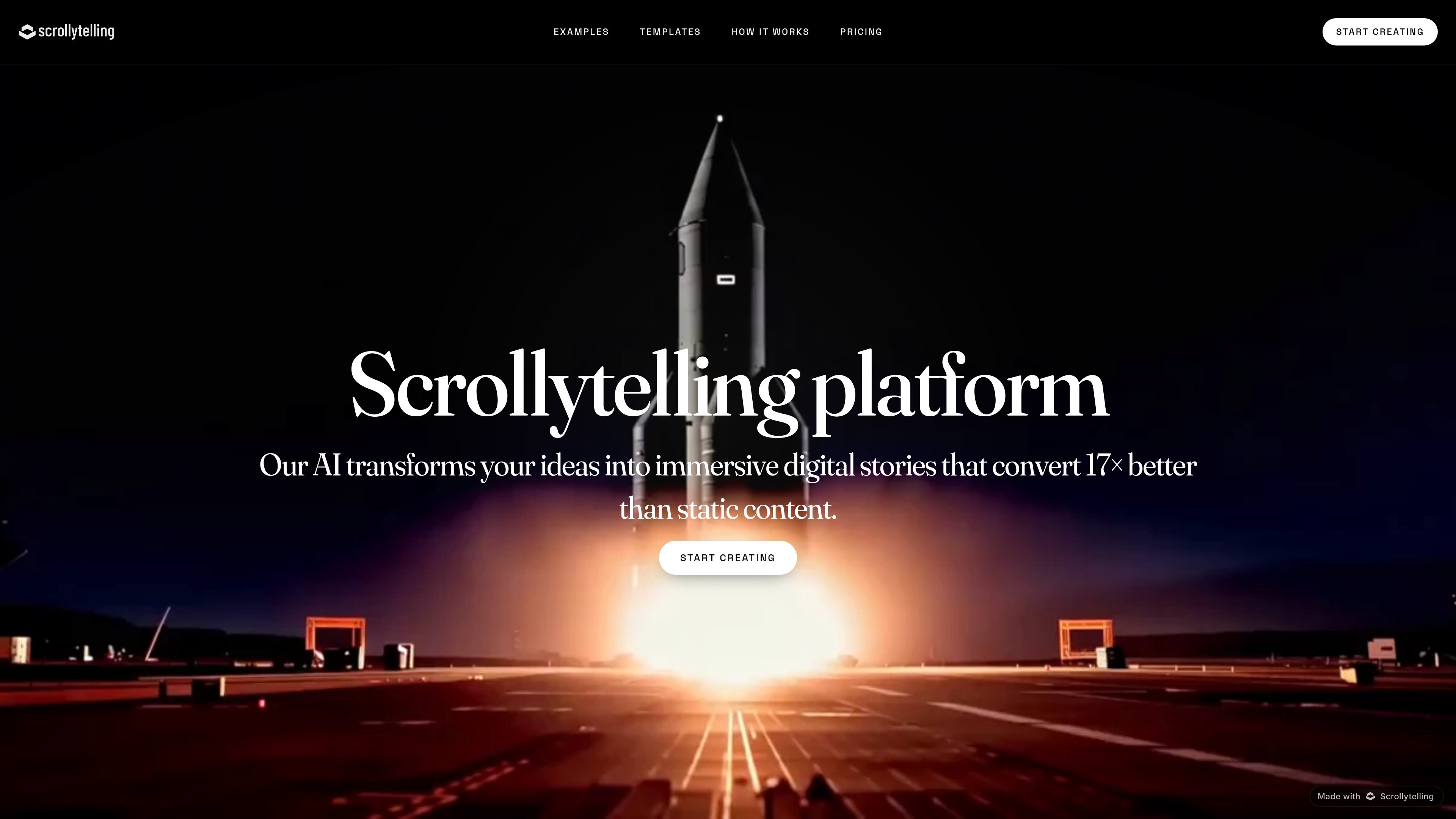 Scrollytelling.ai preview