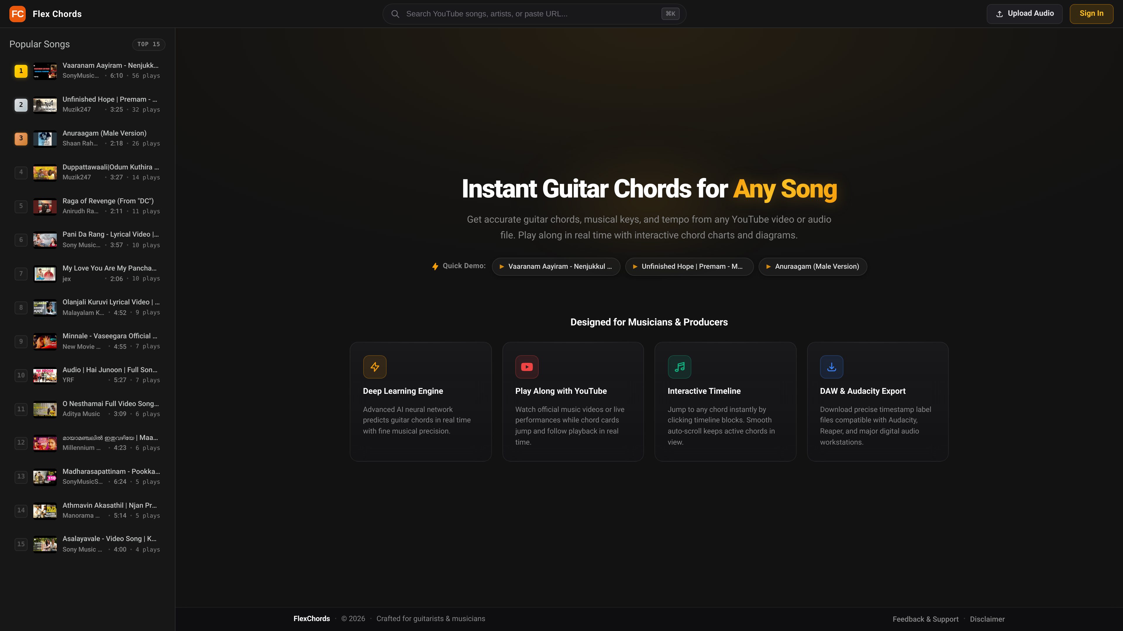 FlexChords preview