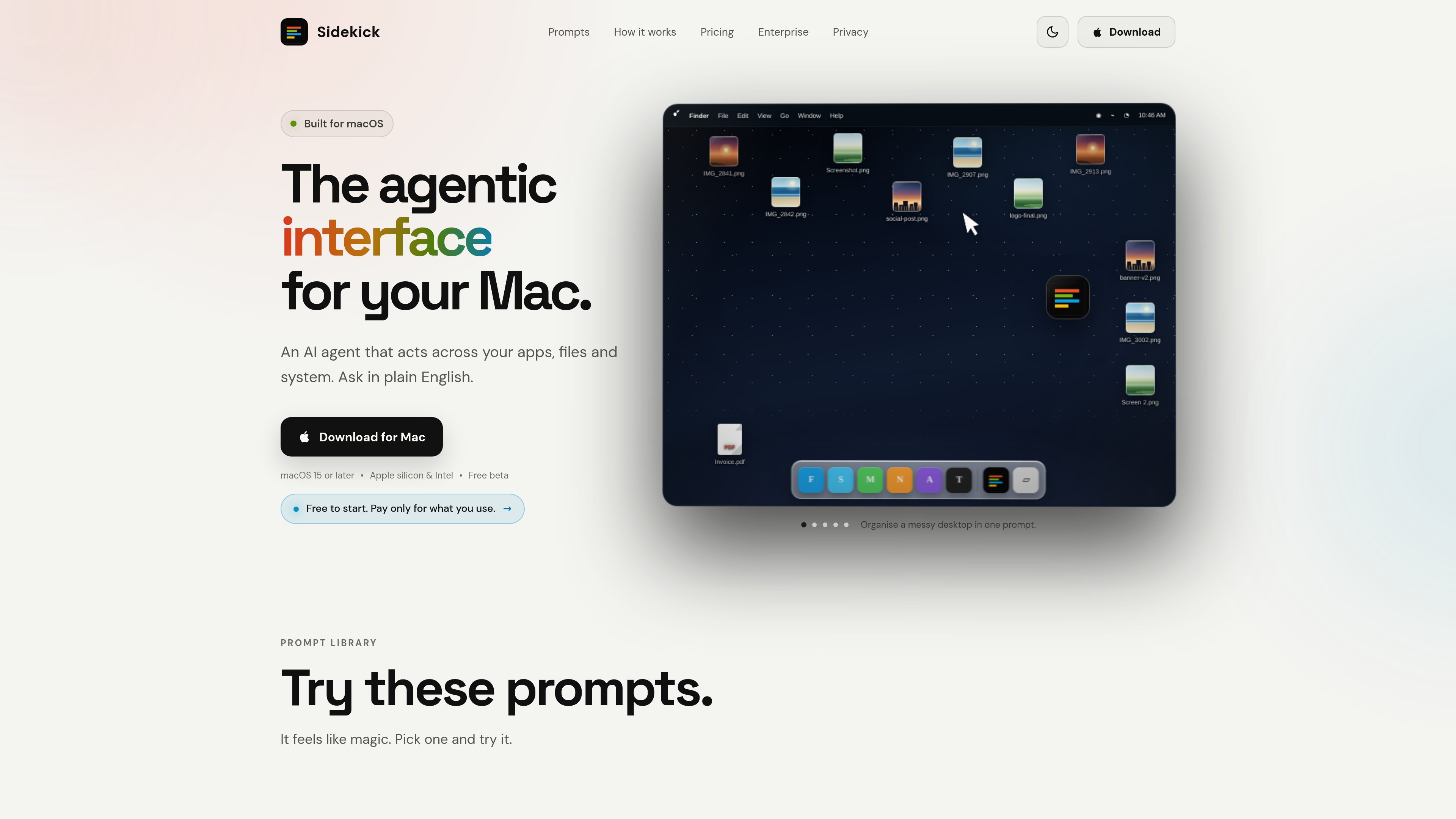Sidekick preview