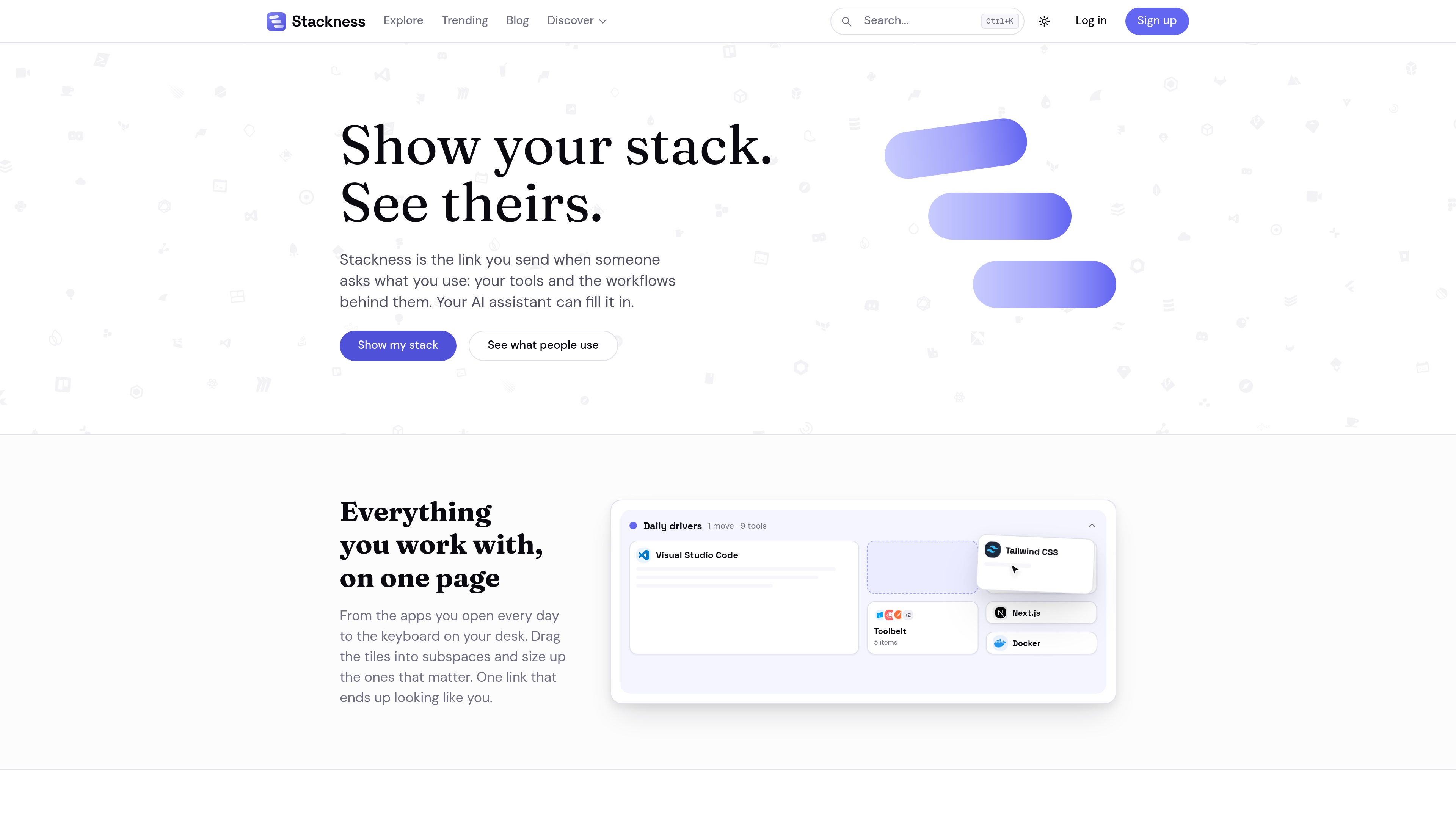 Stackness preview