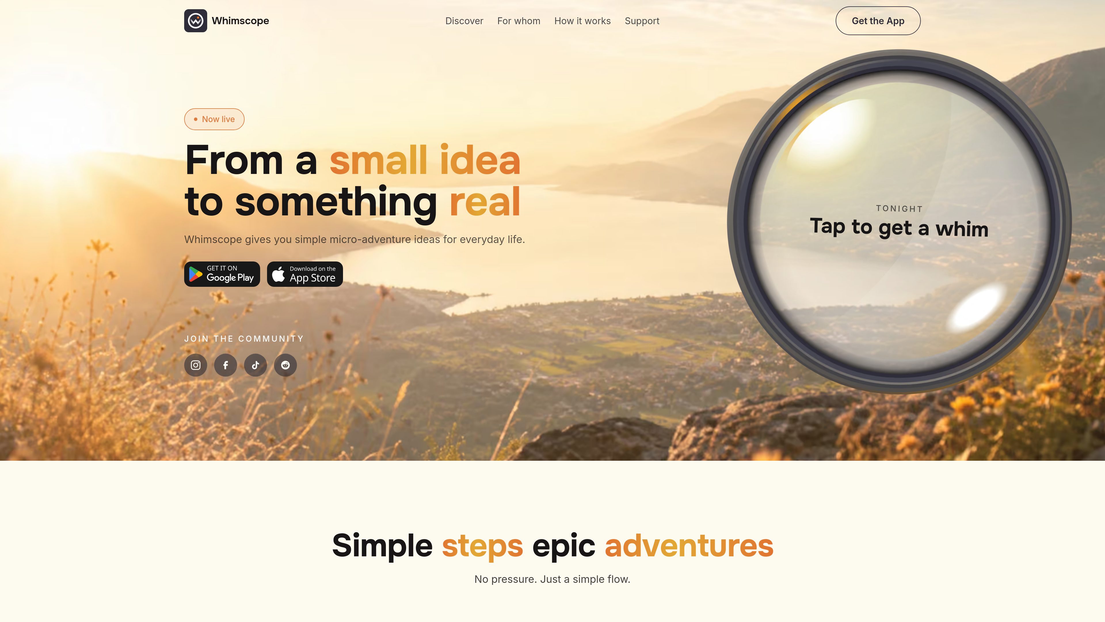 Whimscope preview