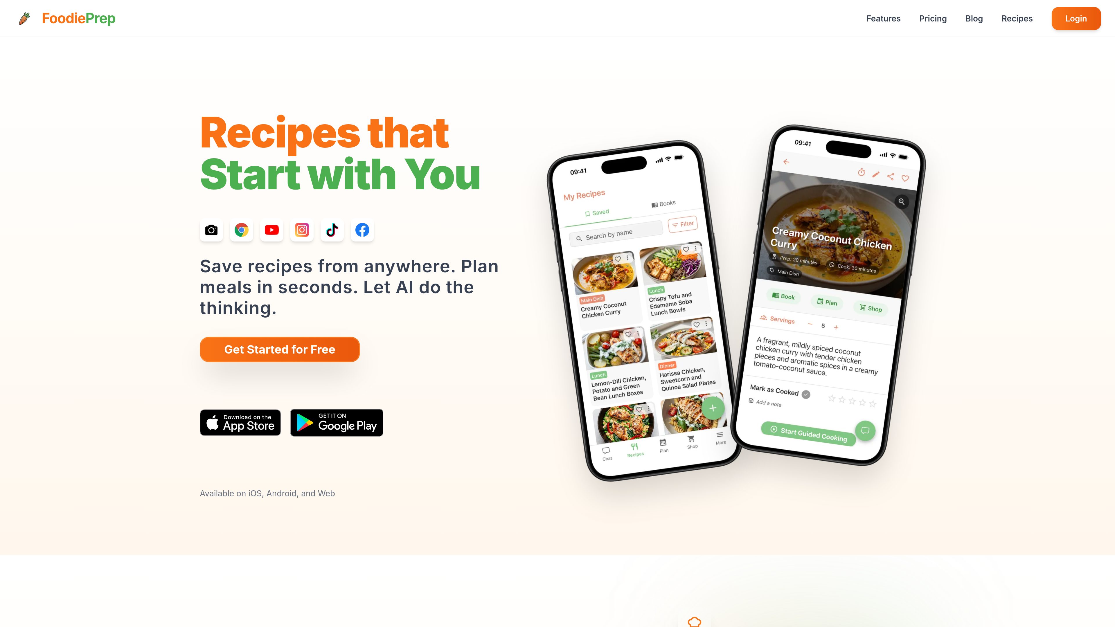 FoodiePrep preview