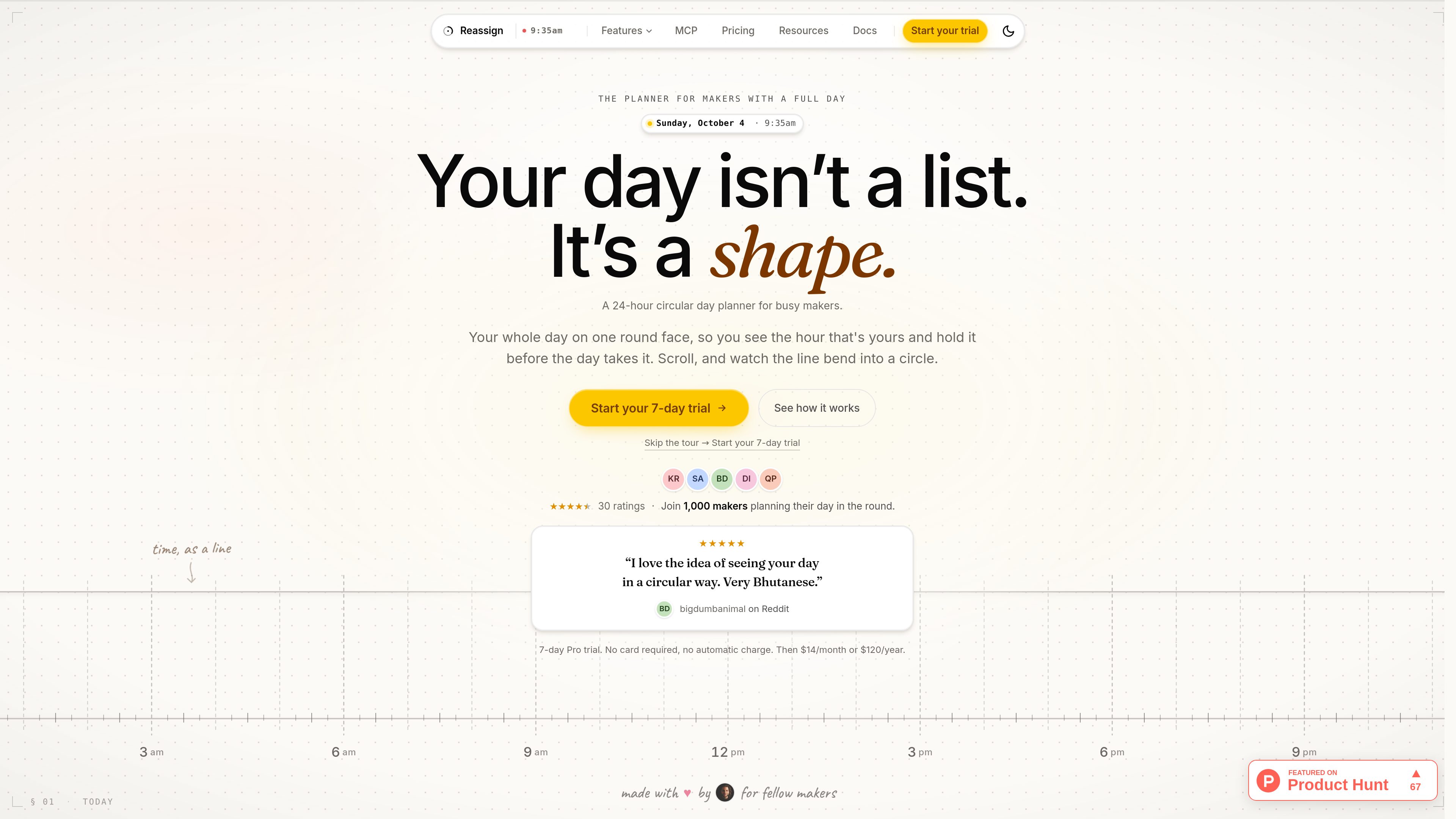 Reassign preview