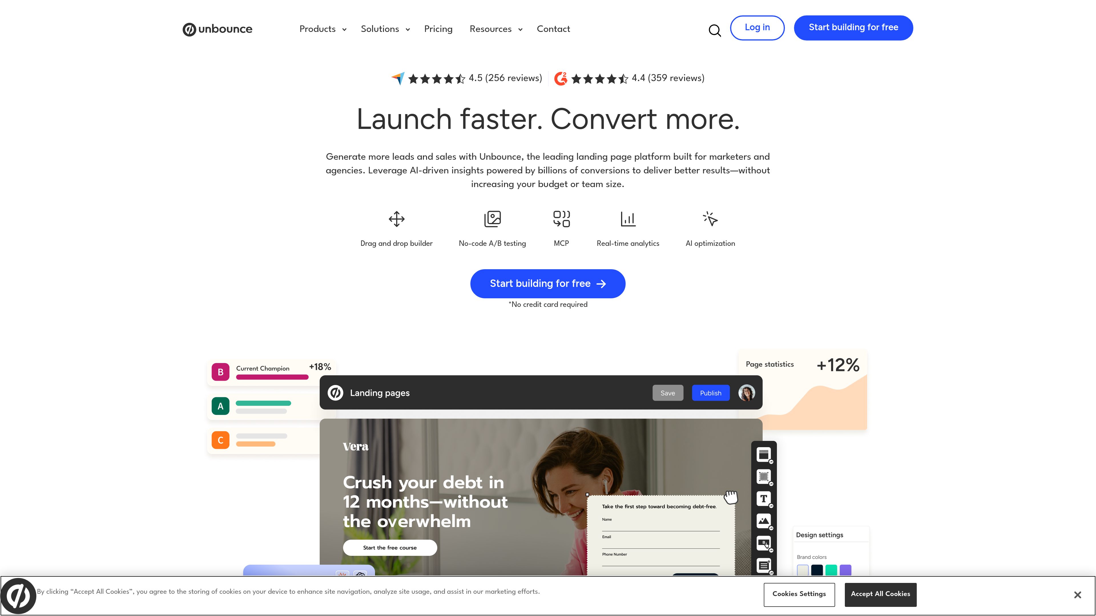 Unbounce preview