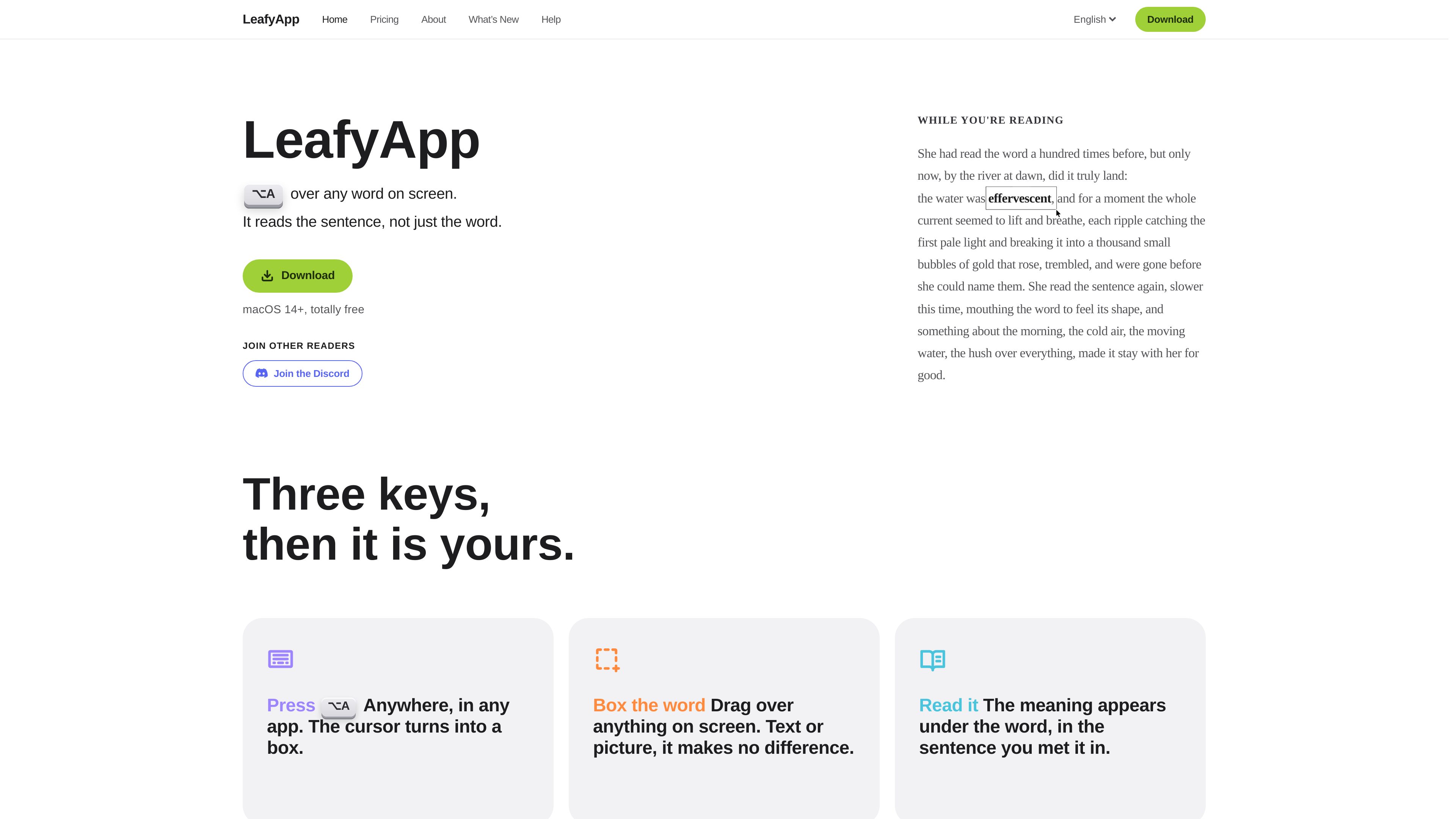 LeafyApp preview