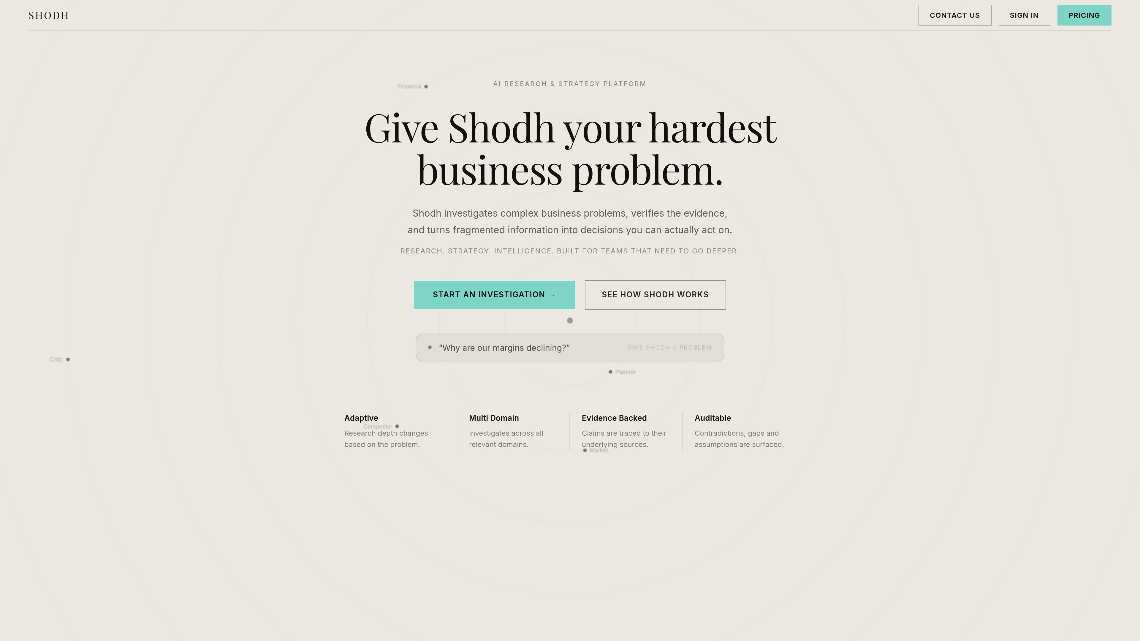 SHODH preview