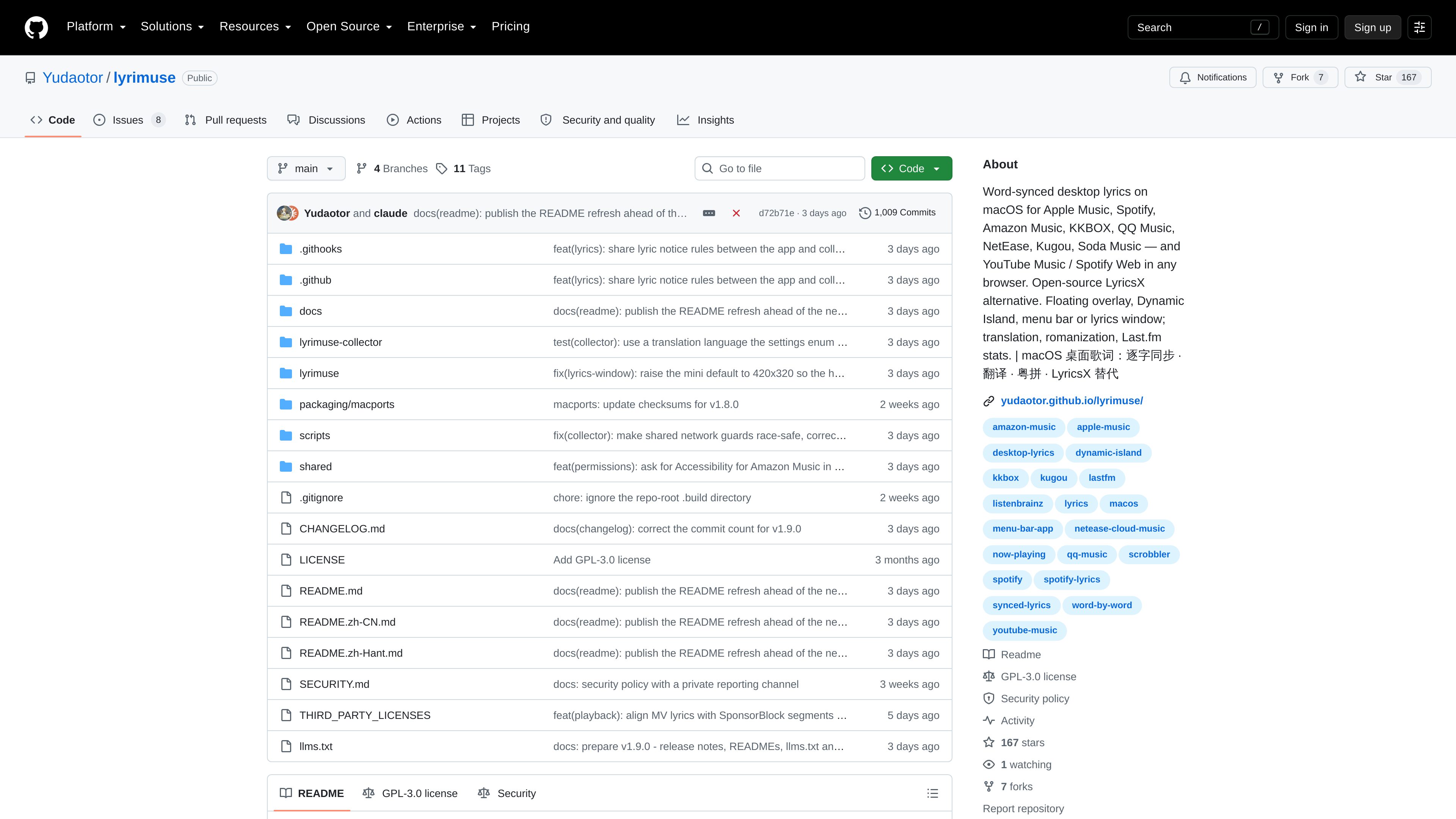 Lyrimuse preview