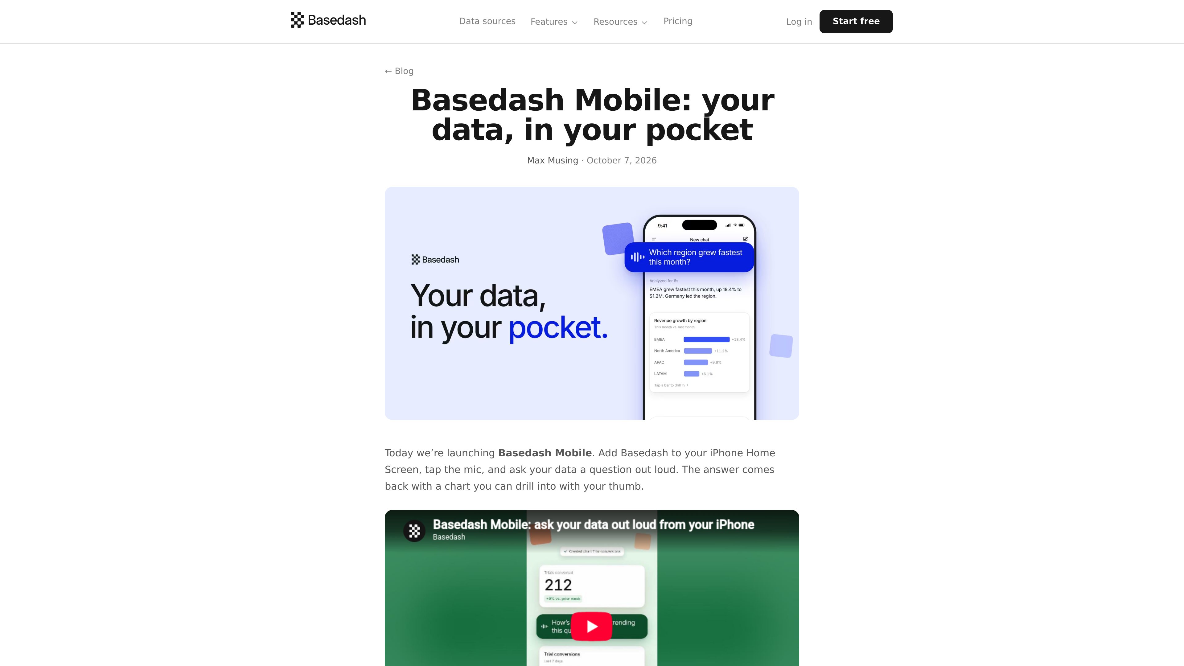 Basedash preview
