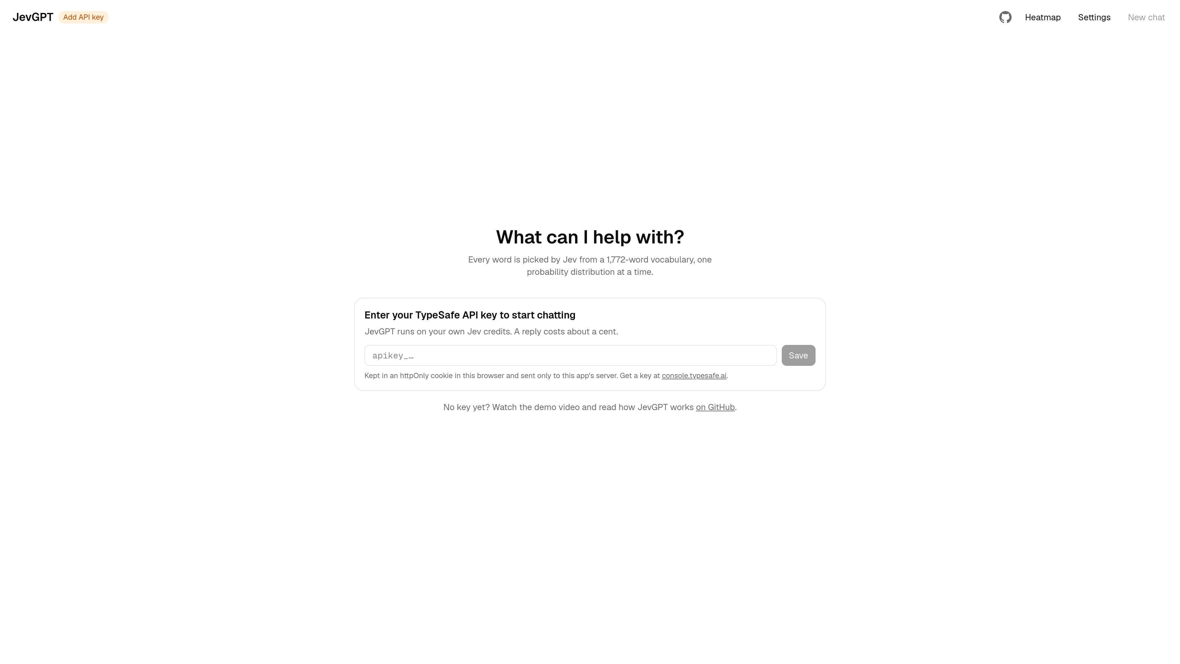 JevGPT preview
