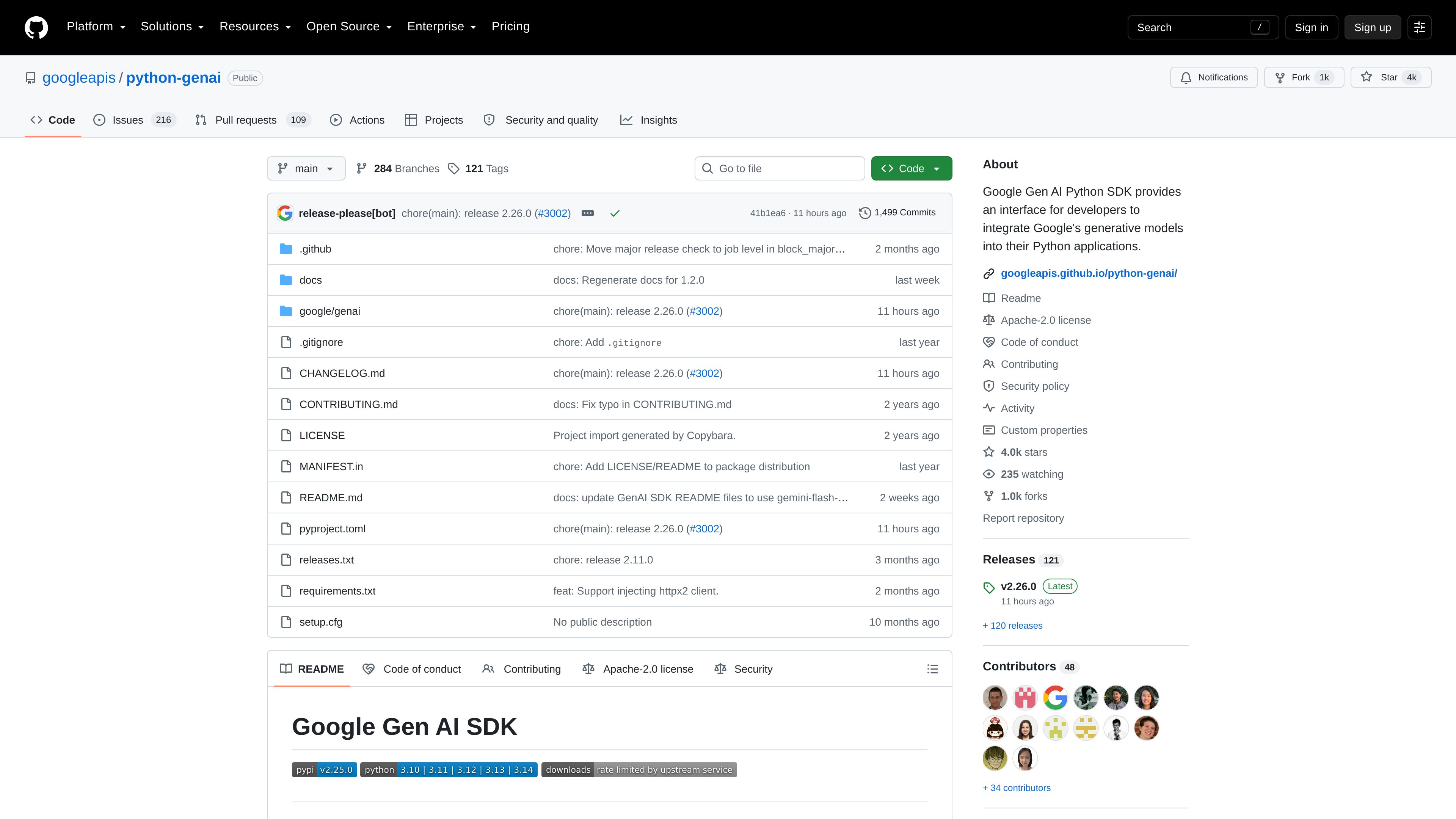 Google Gen AI Python SDK preview