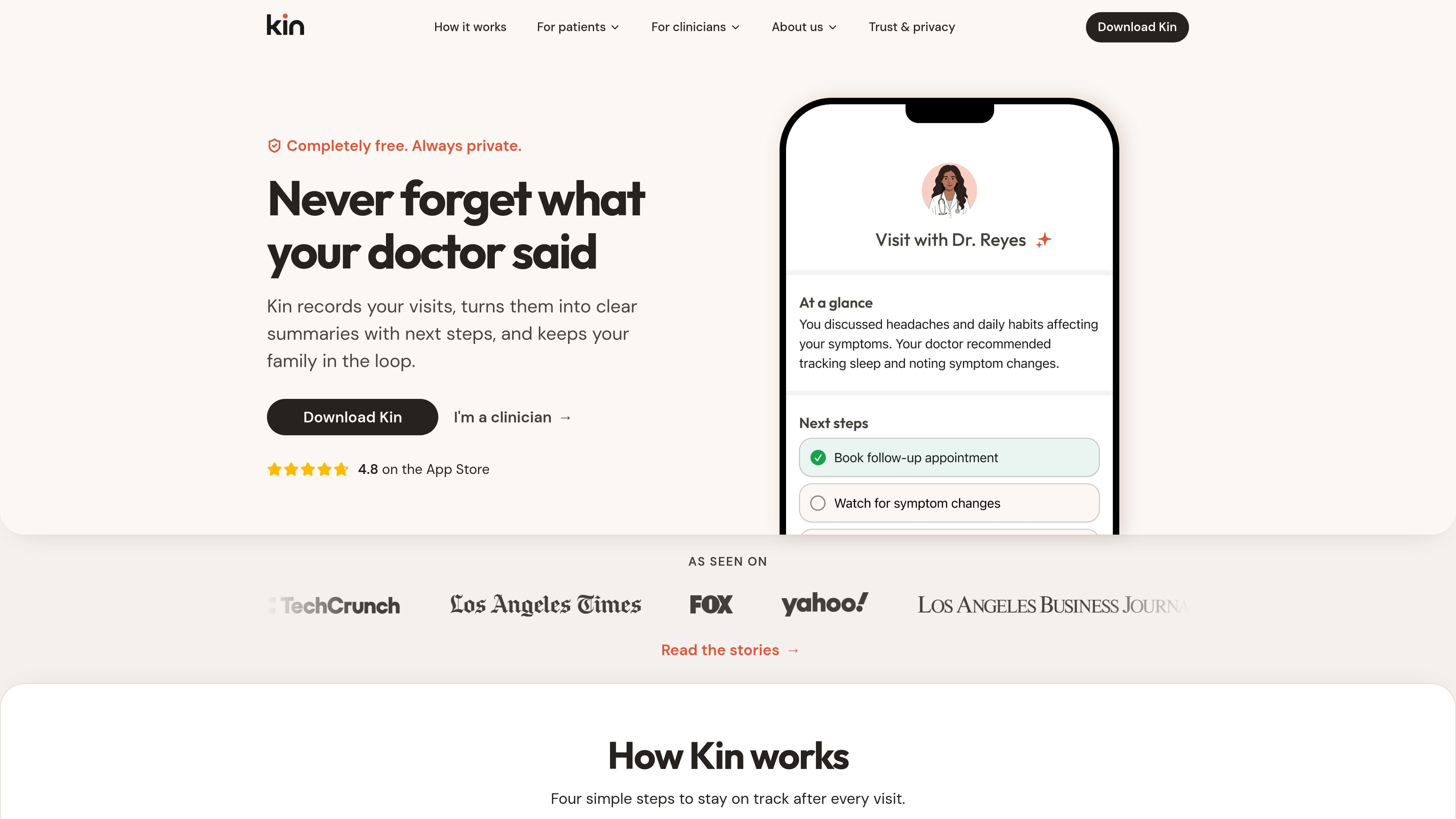 Kin Health preview