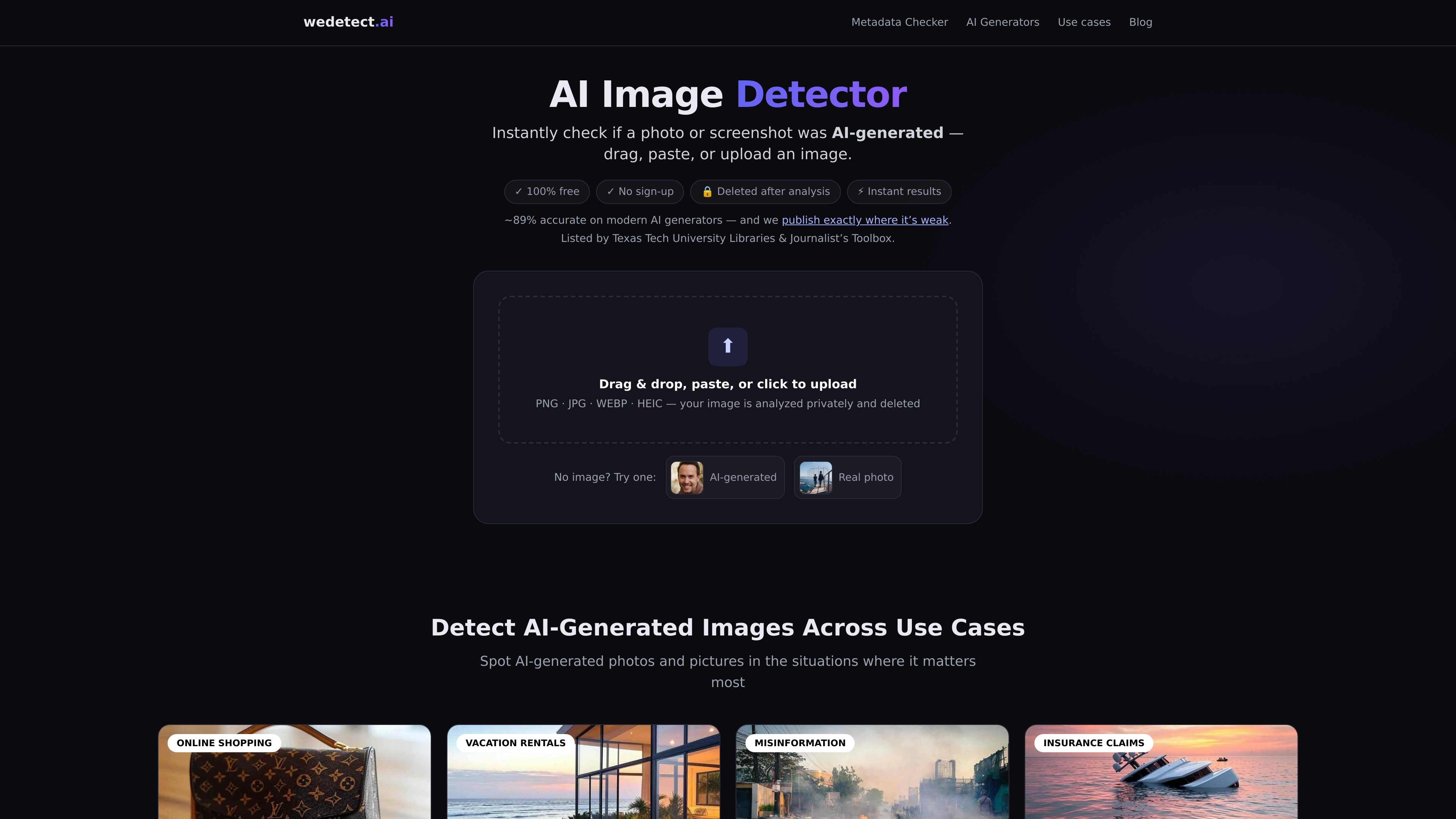 WeDetect preview