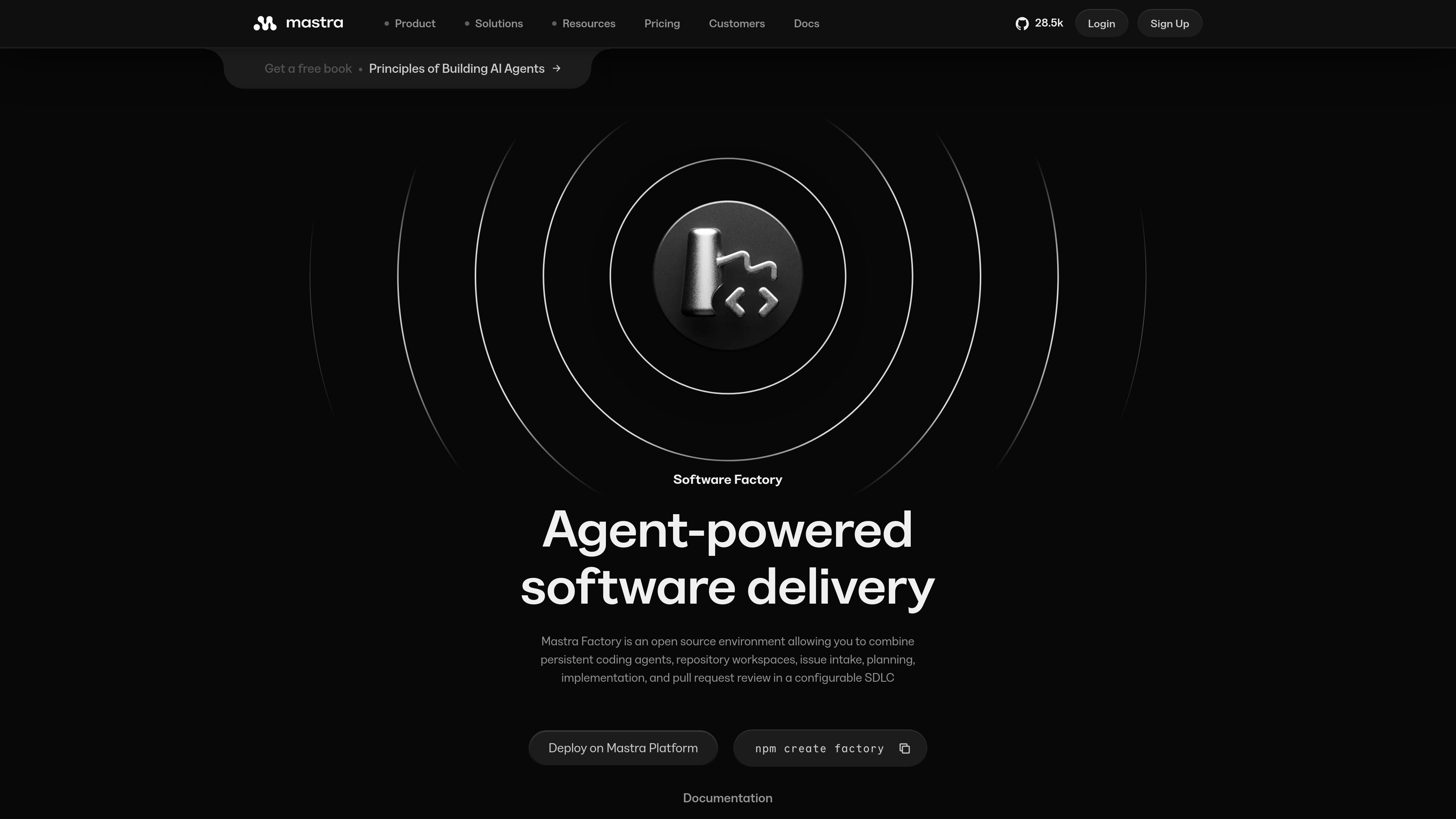 Mastra Factory preview