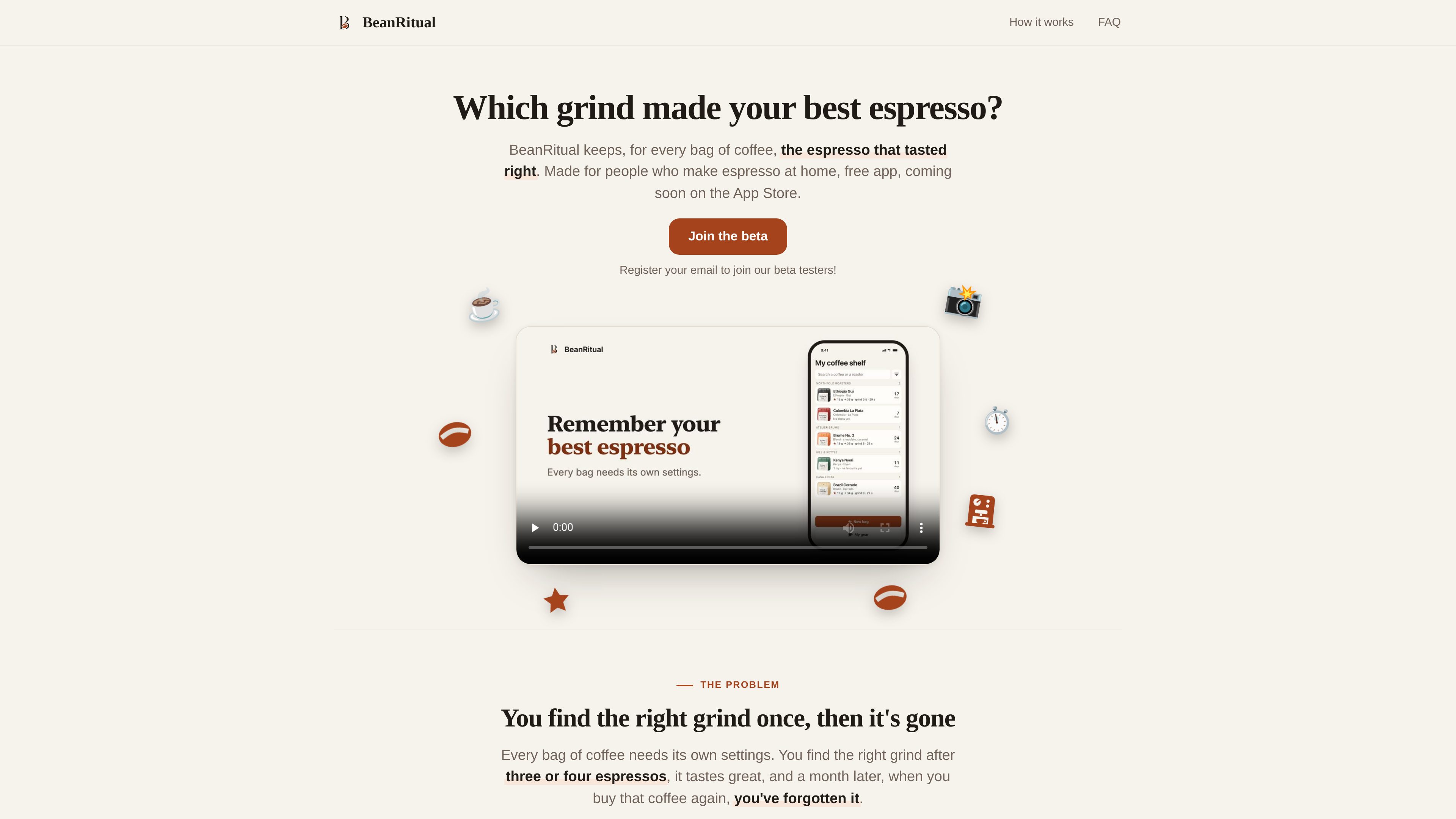 BeanRitual preview