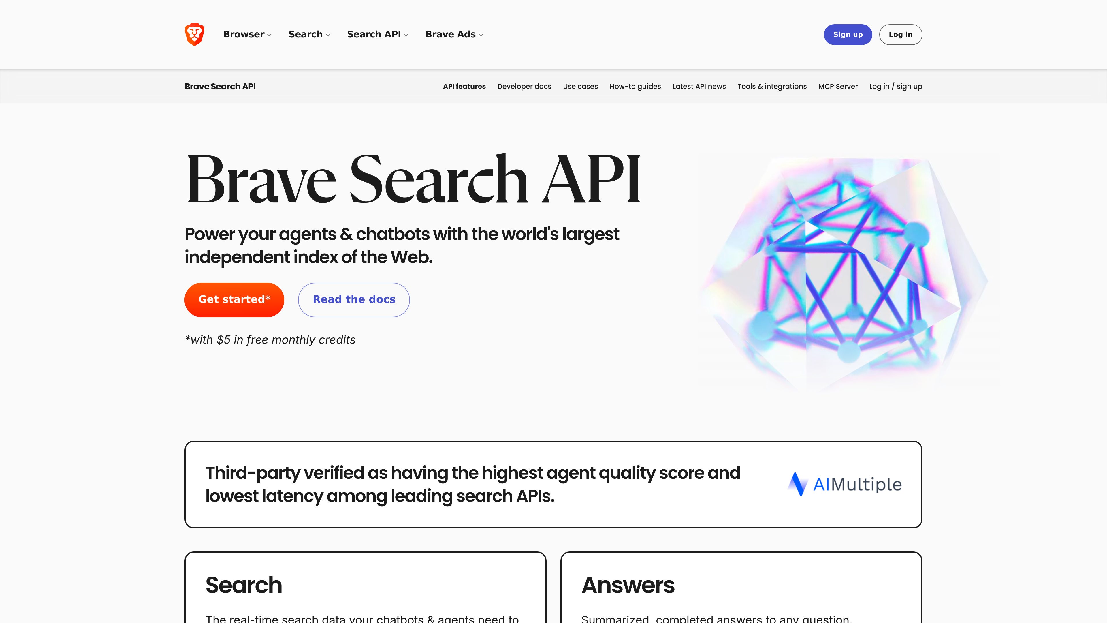 Brave Search API preview
