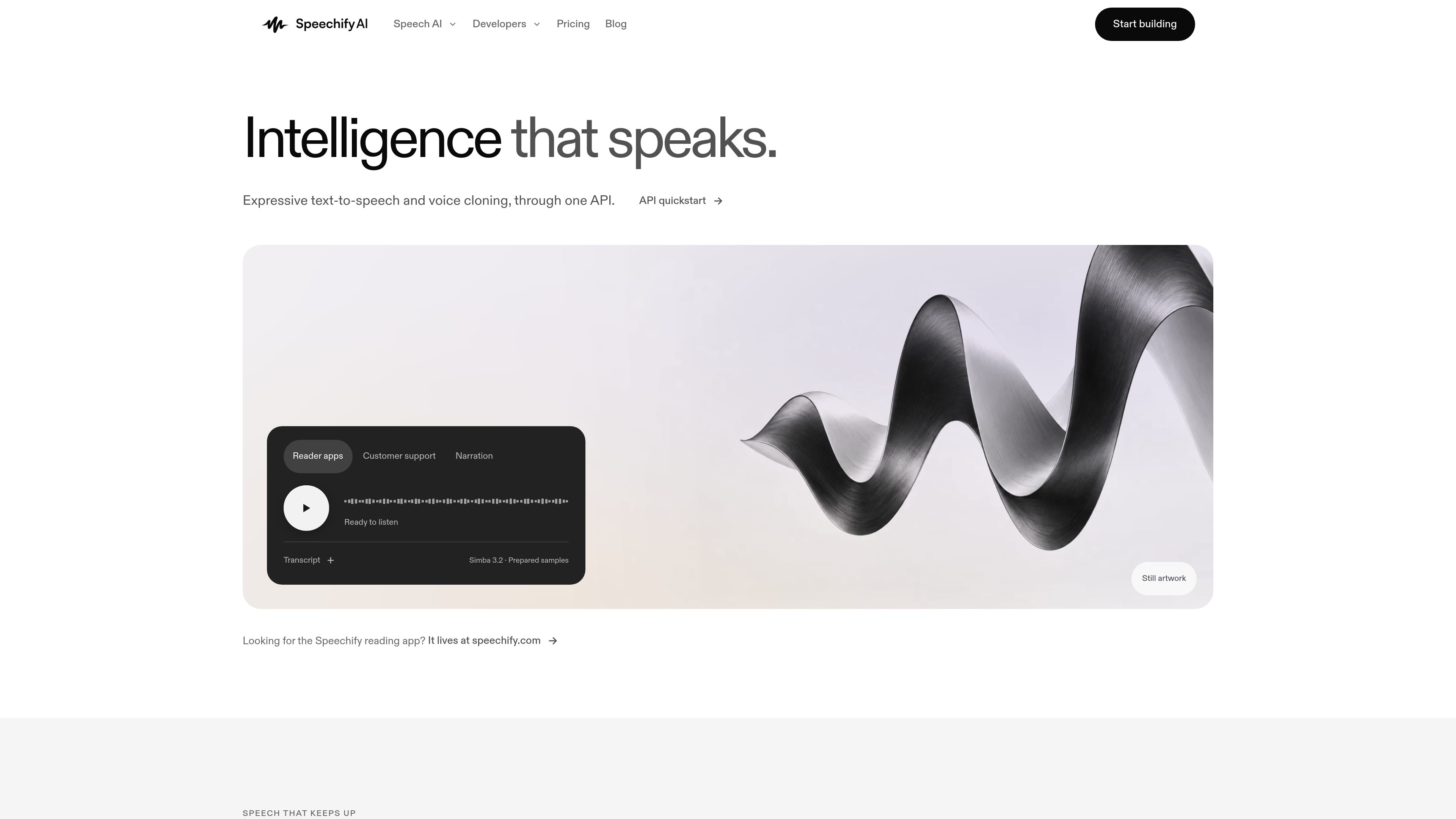 SpeechifyAI preview