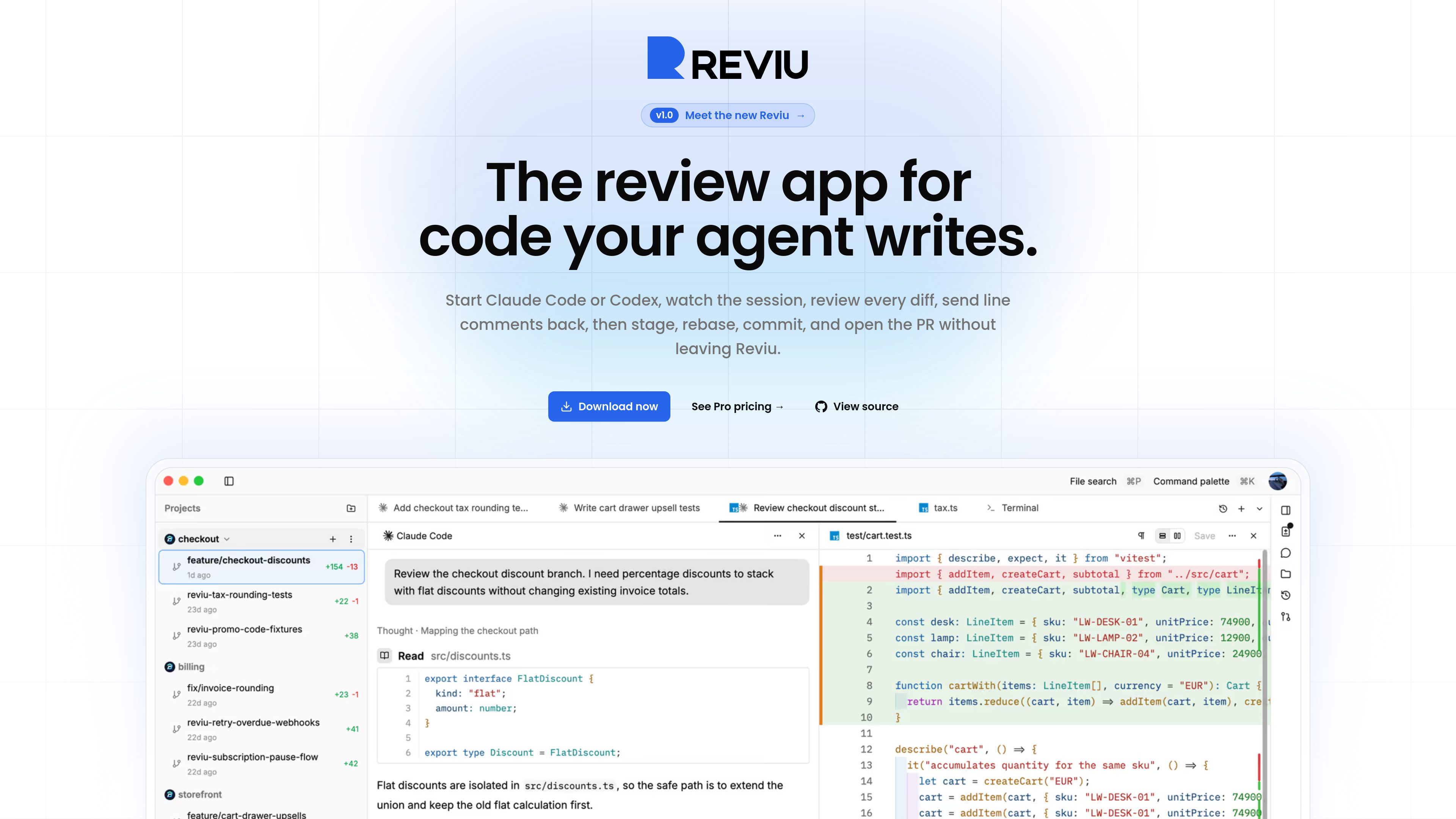 Reviu preview