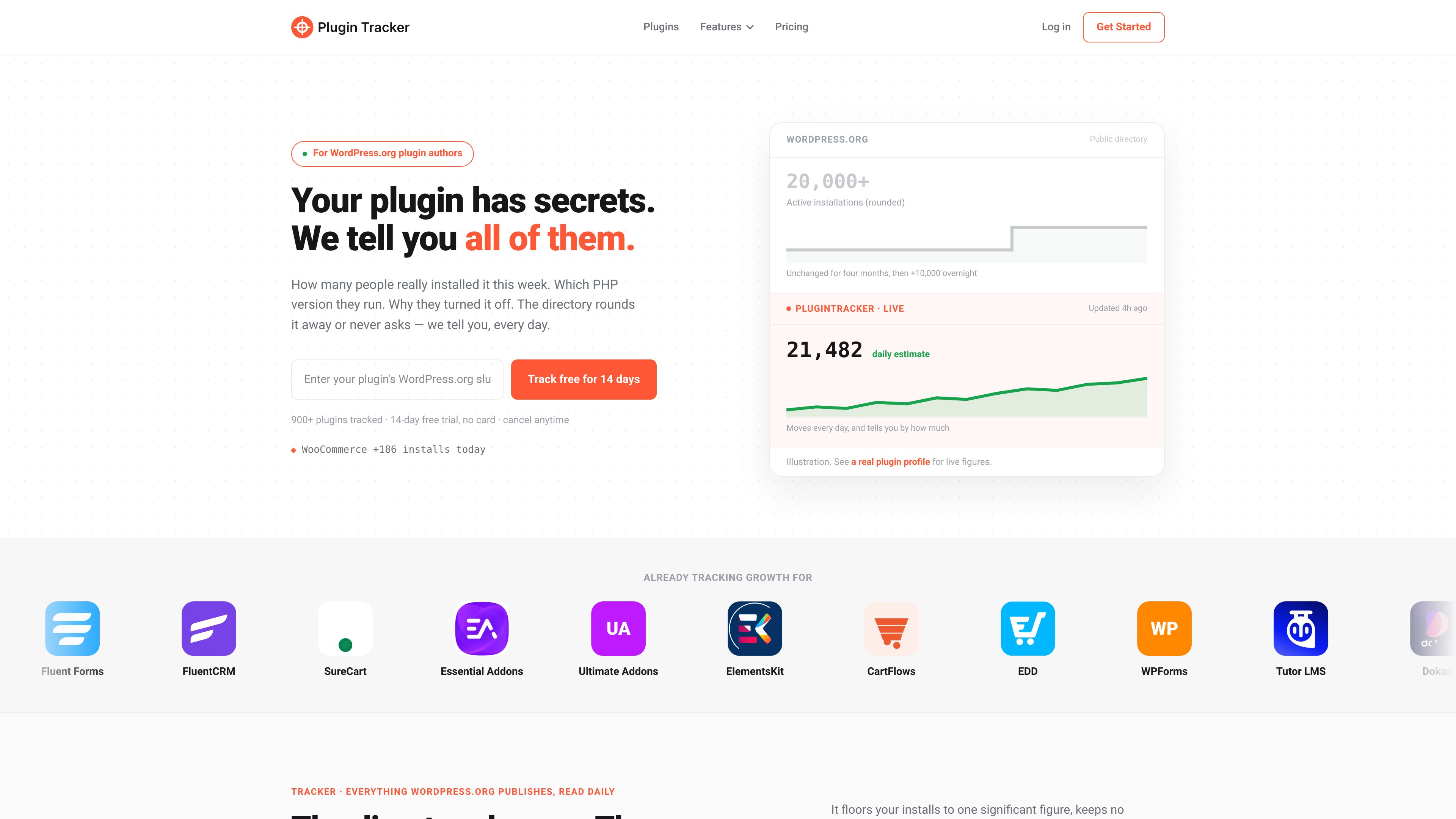 PluginTracker preview