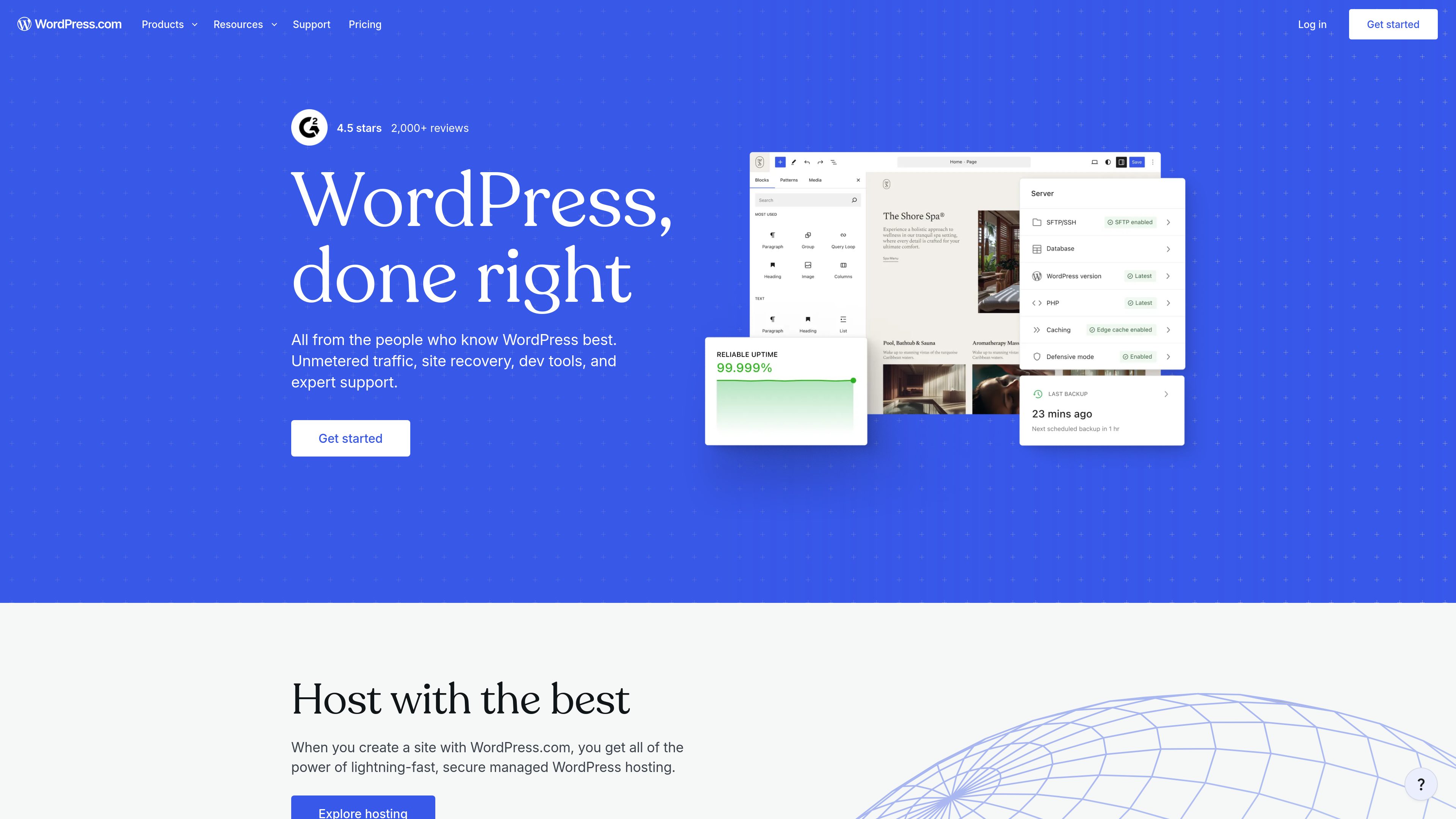 WordPress.com preview