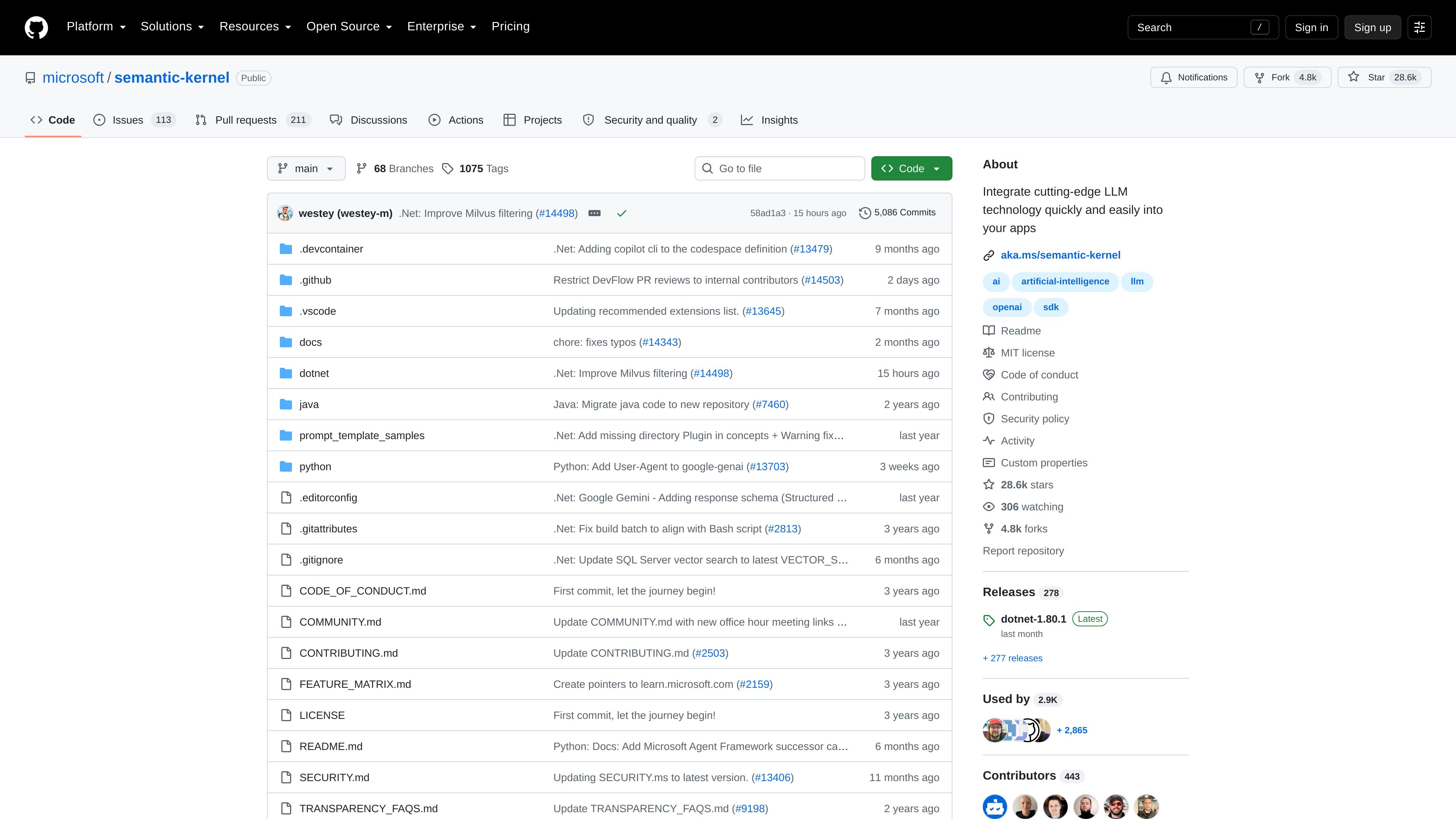 Semantic Kernel preview