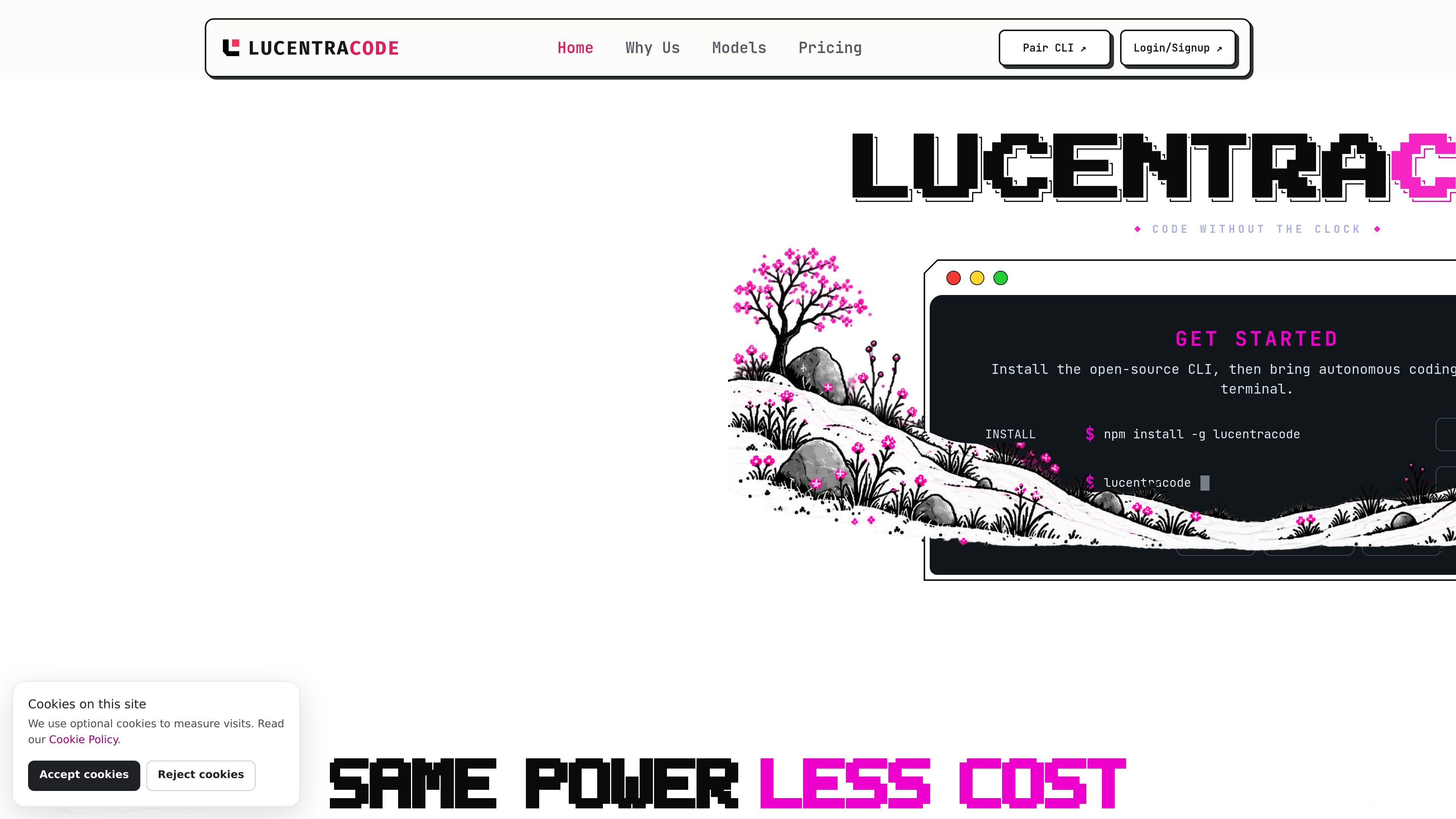 LucentraCode preview