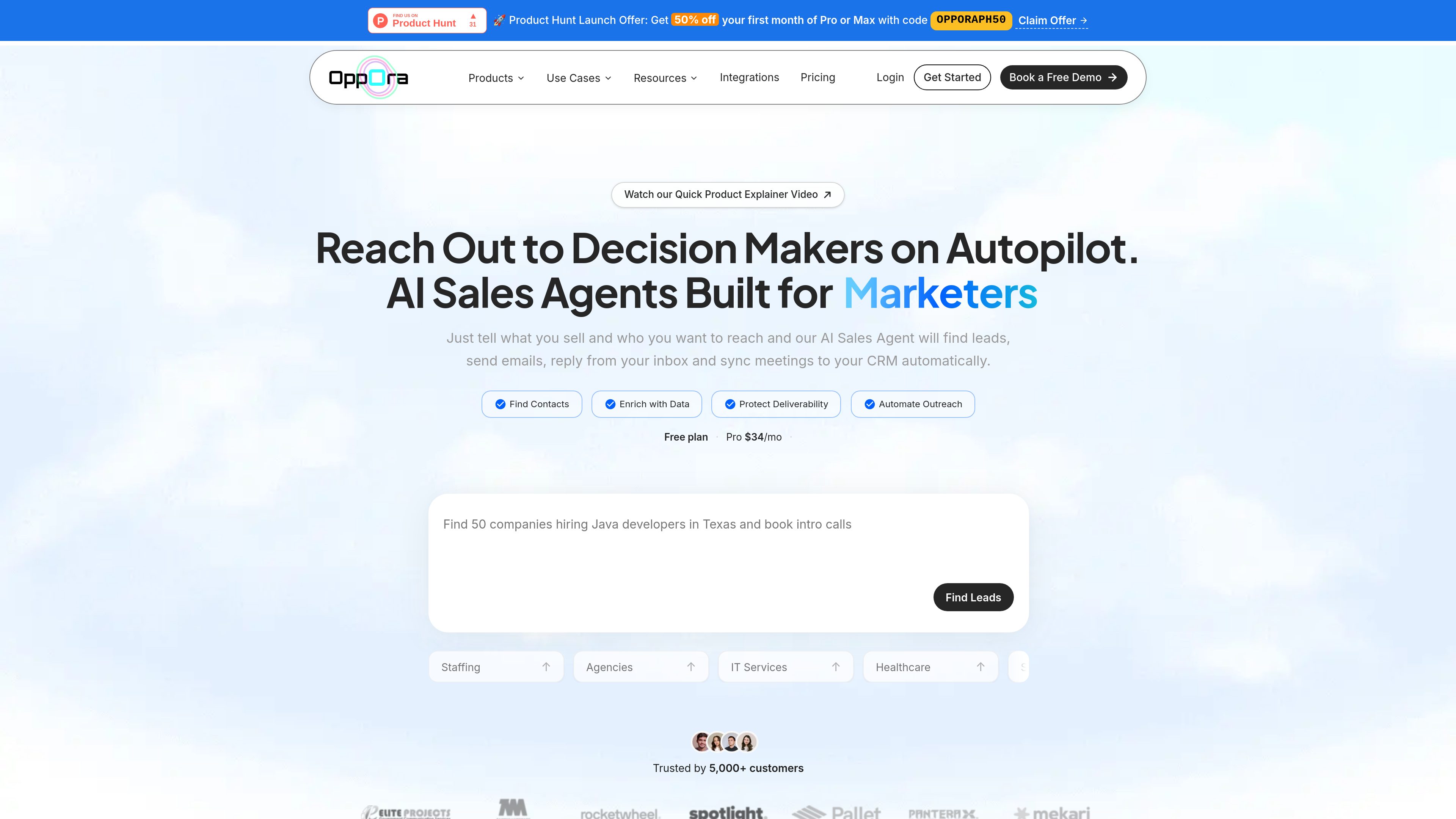Oppora AI preview