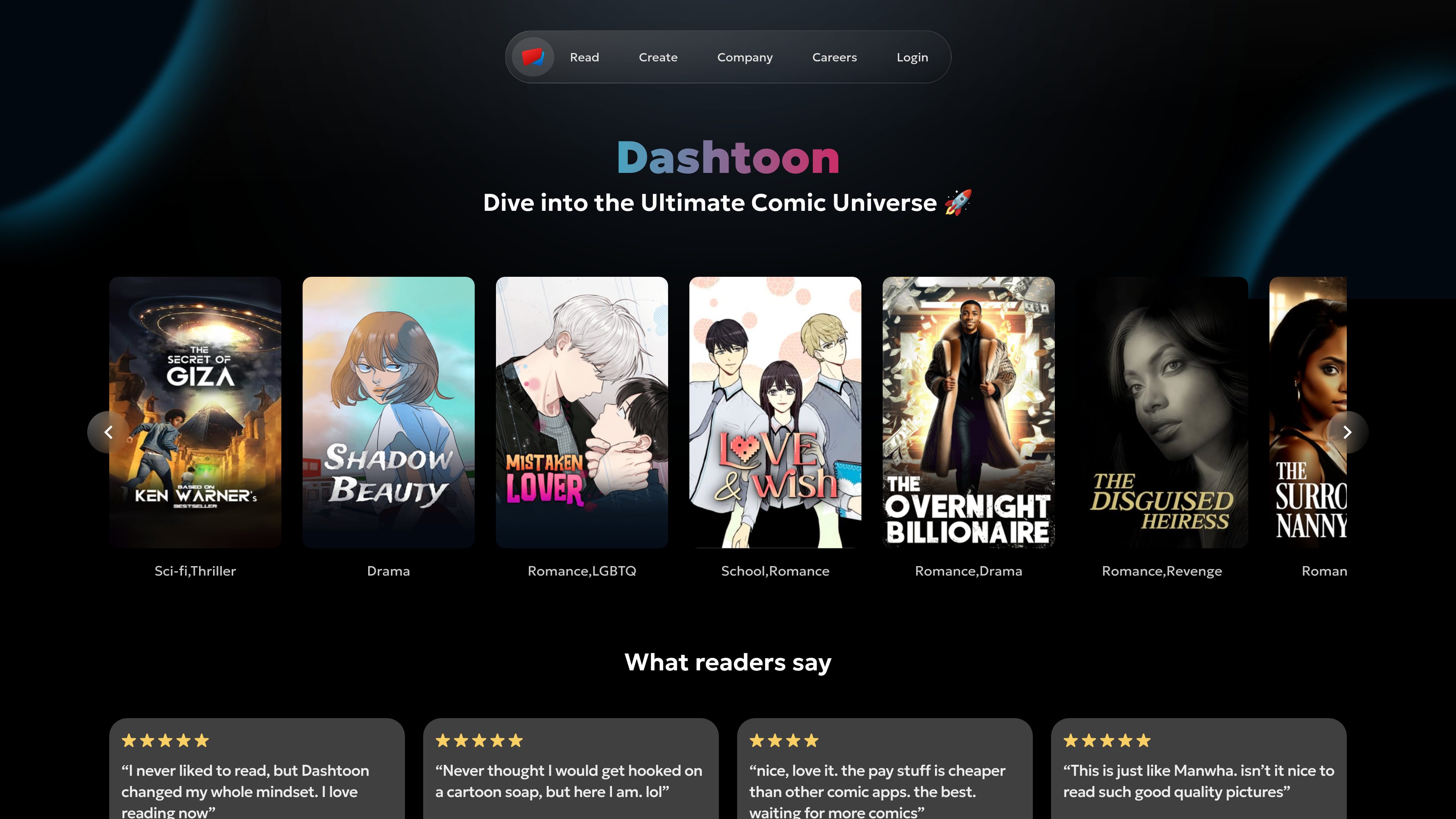 Dashtoon preview