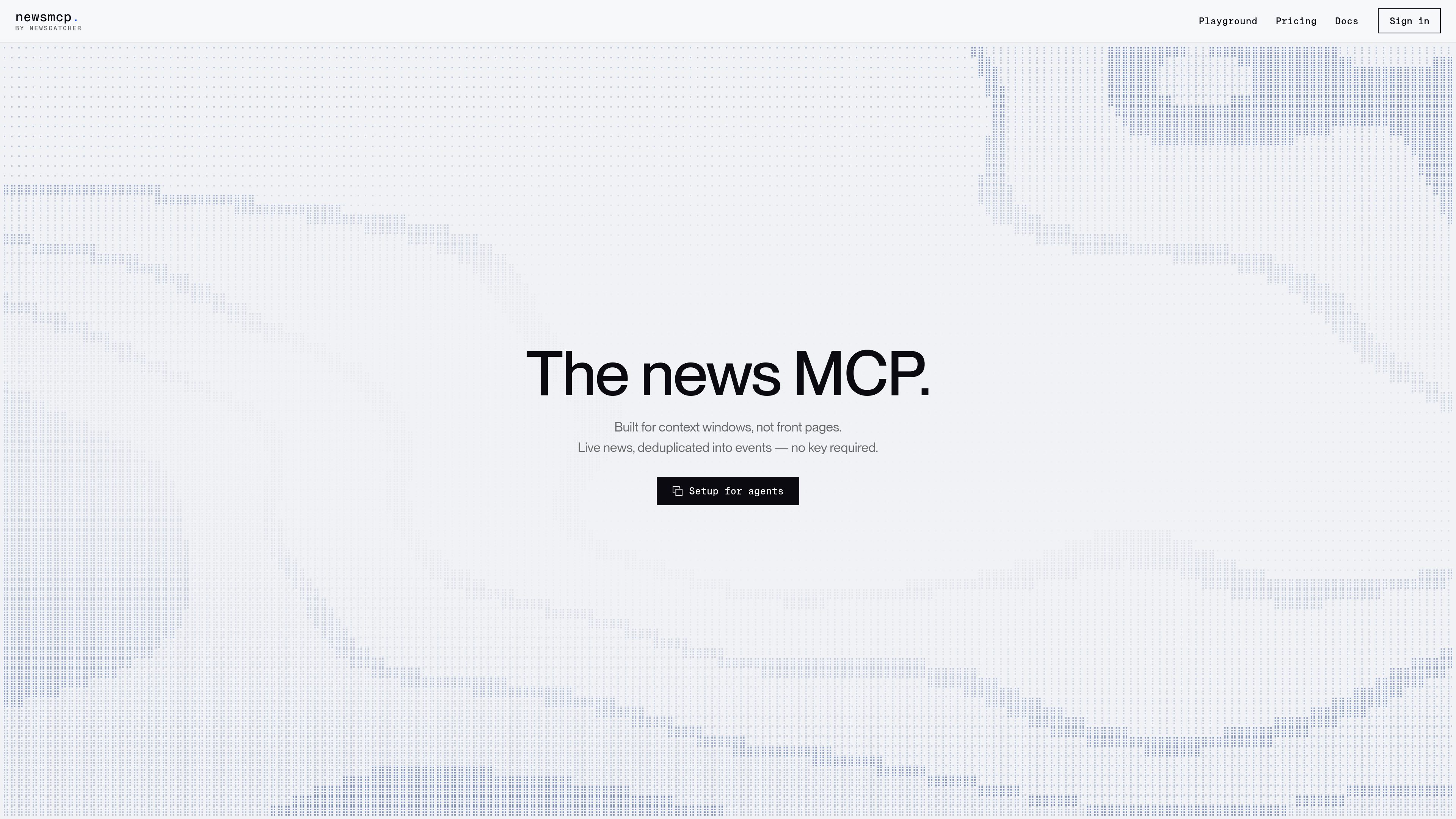 NewsMCP preview