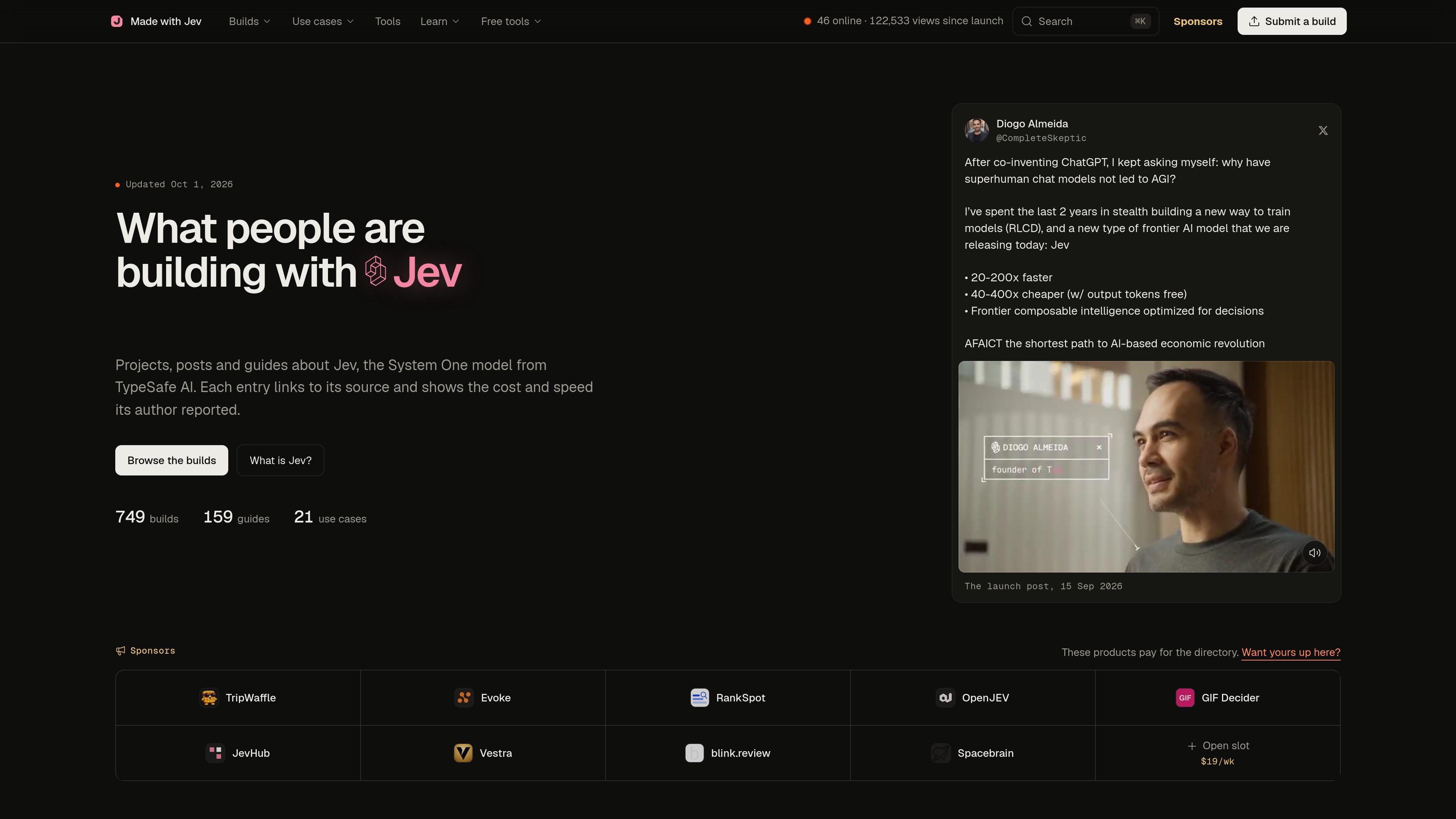 Made with Jev preview
