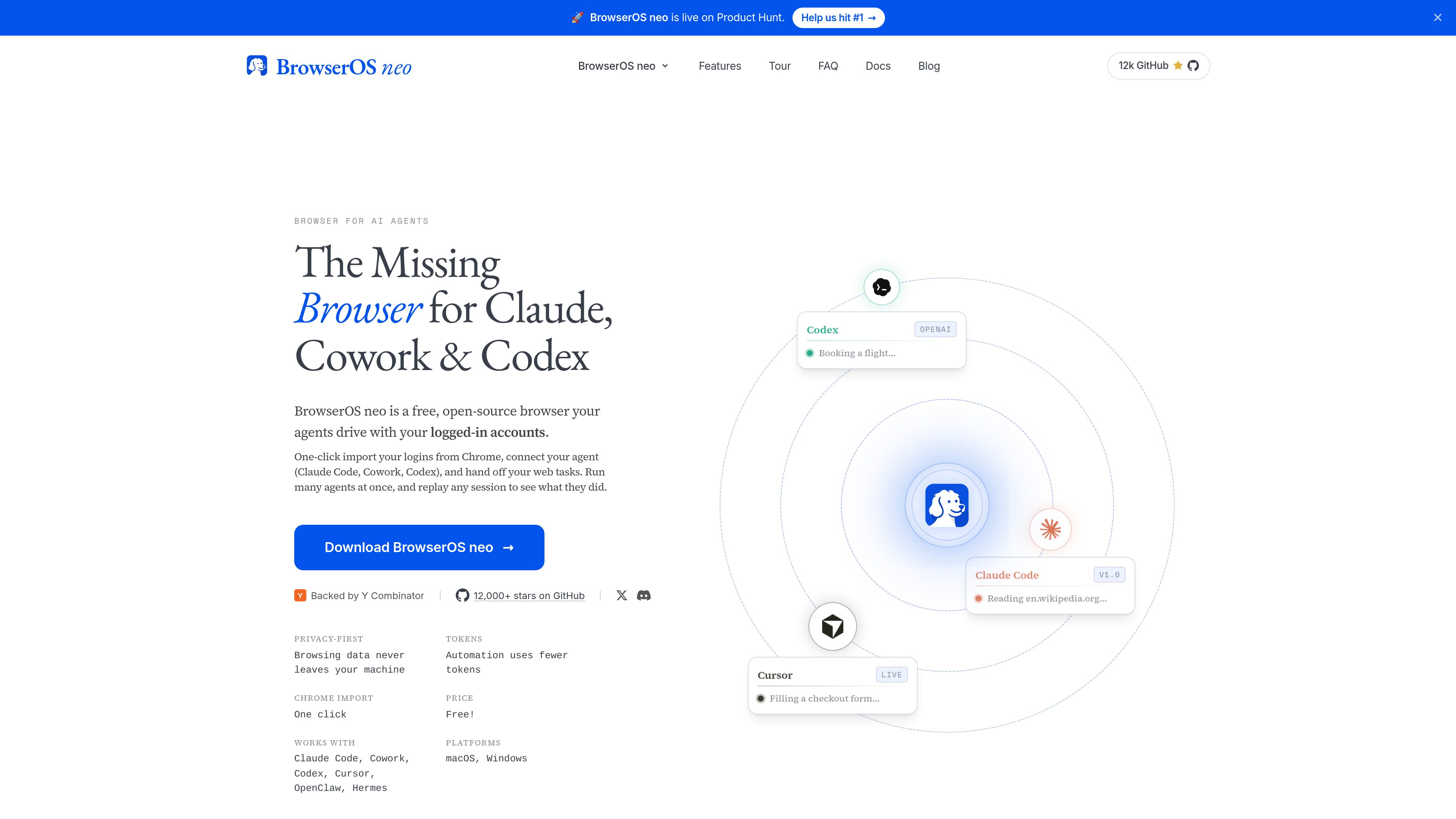 BrowserOS neo preview