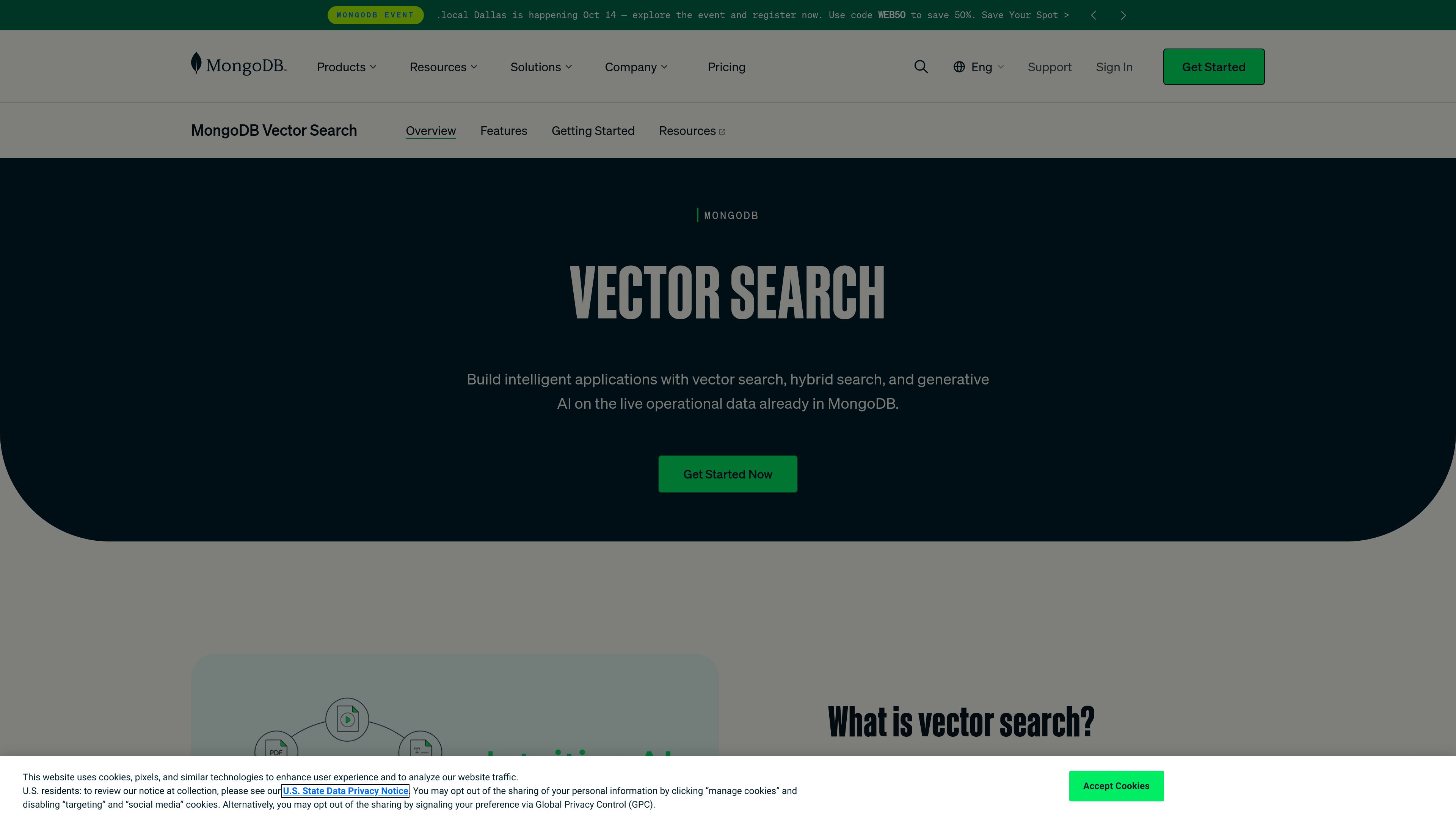 MongoDB Vector Search preview