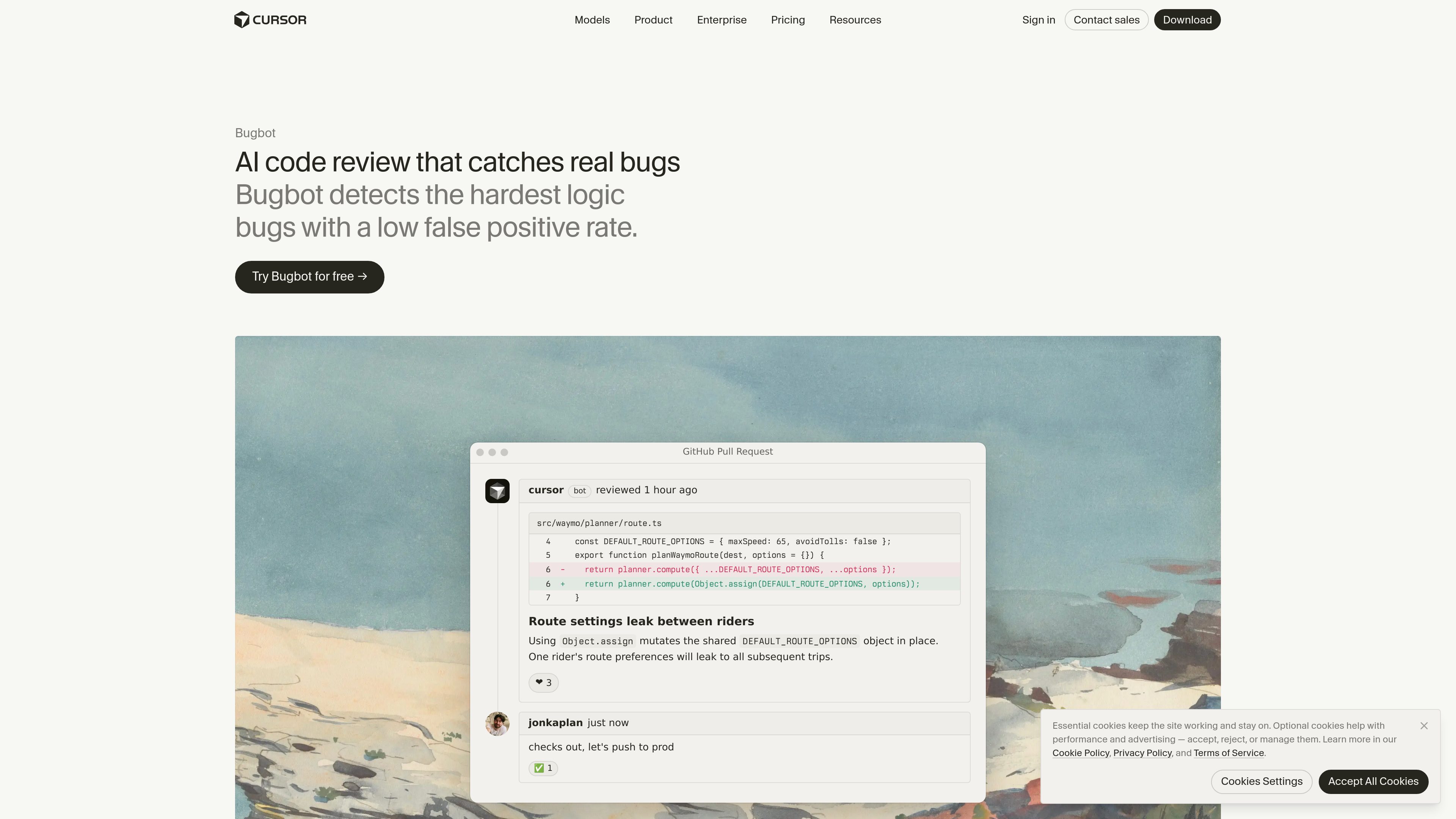 Bugbot preview