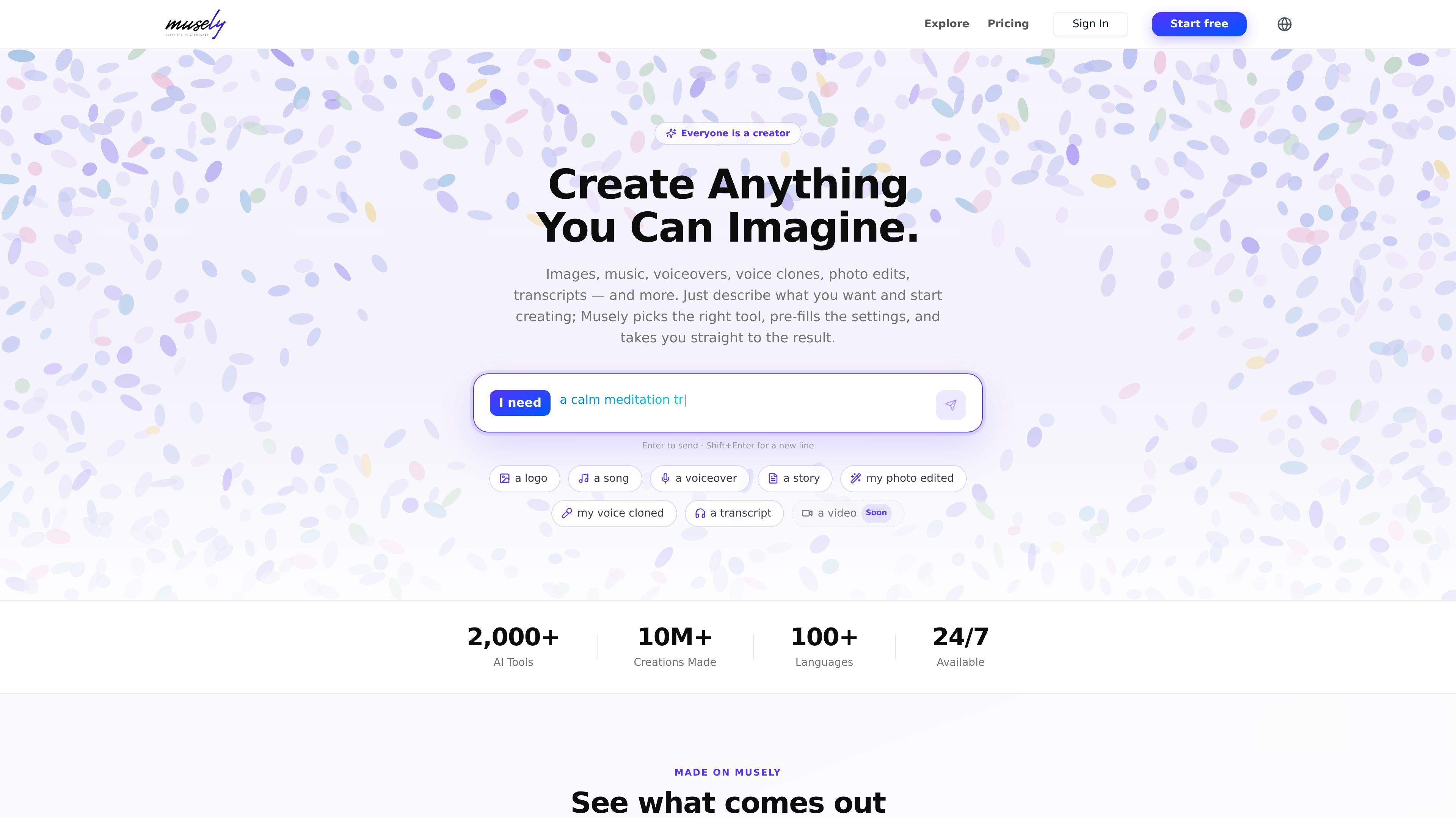 Musely.ai preview