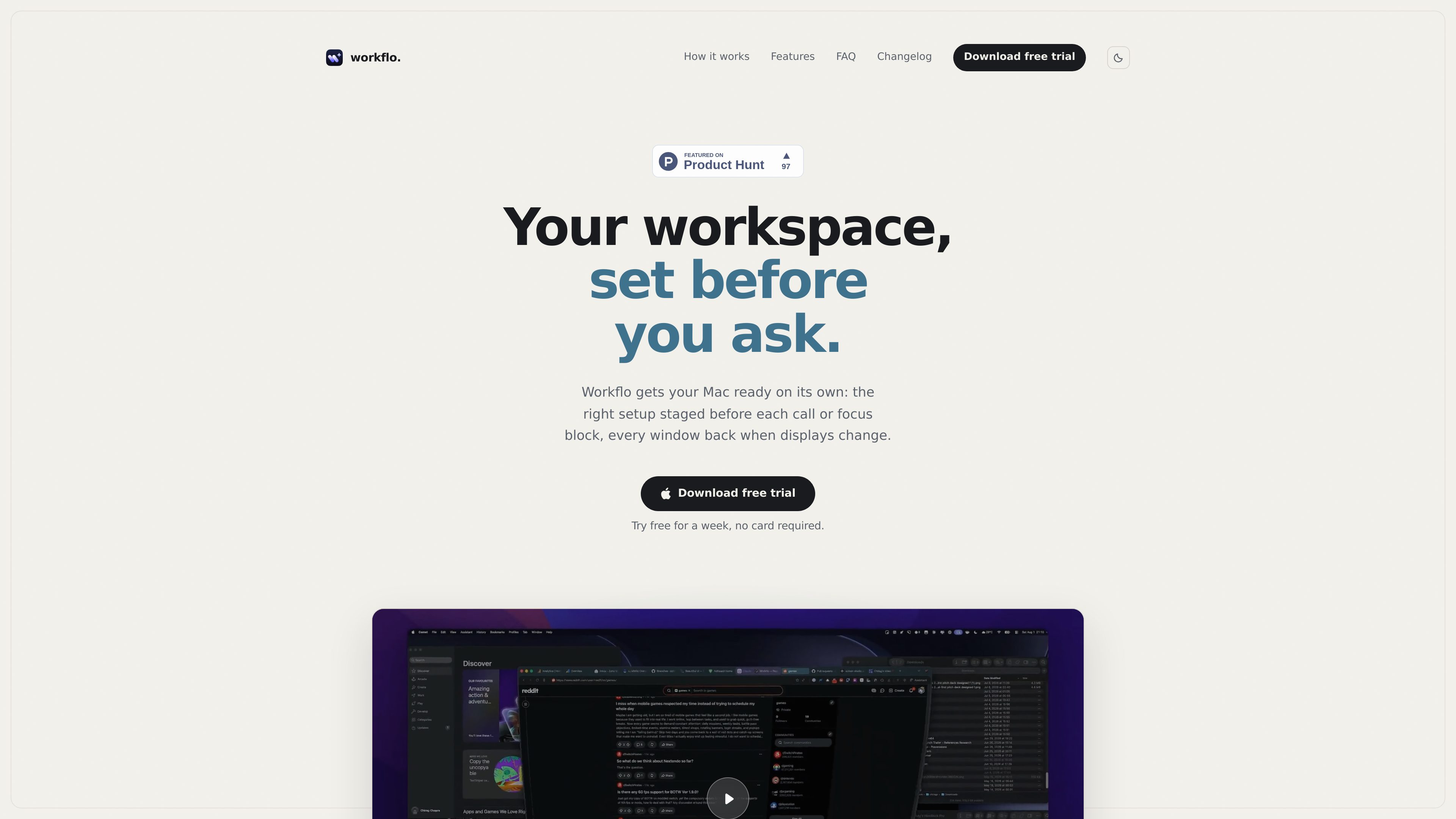 Workflo preview