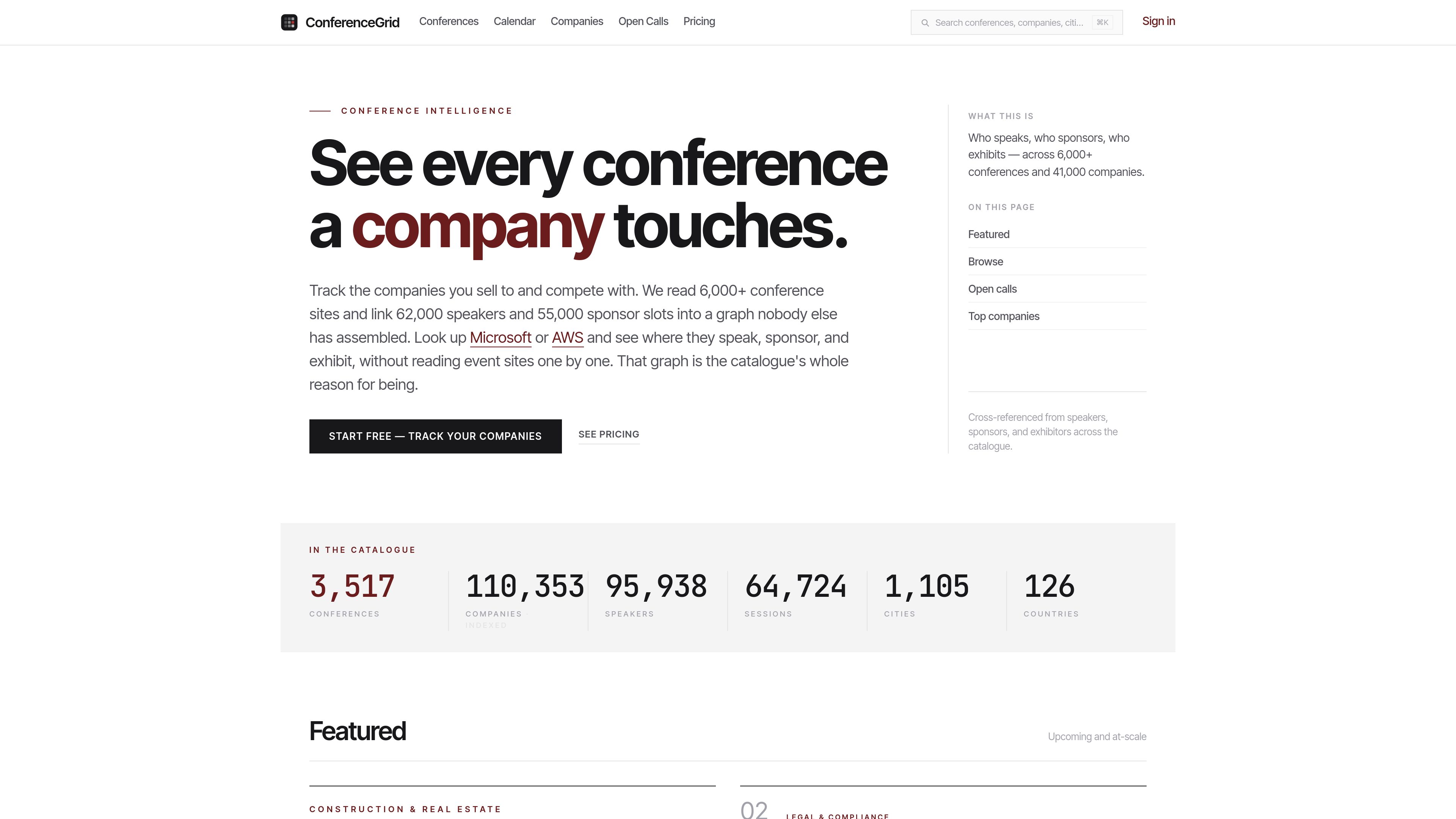 ConferenceGrid preview