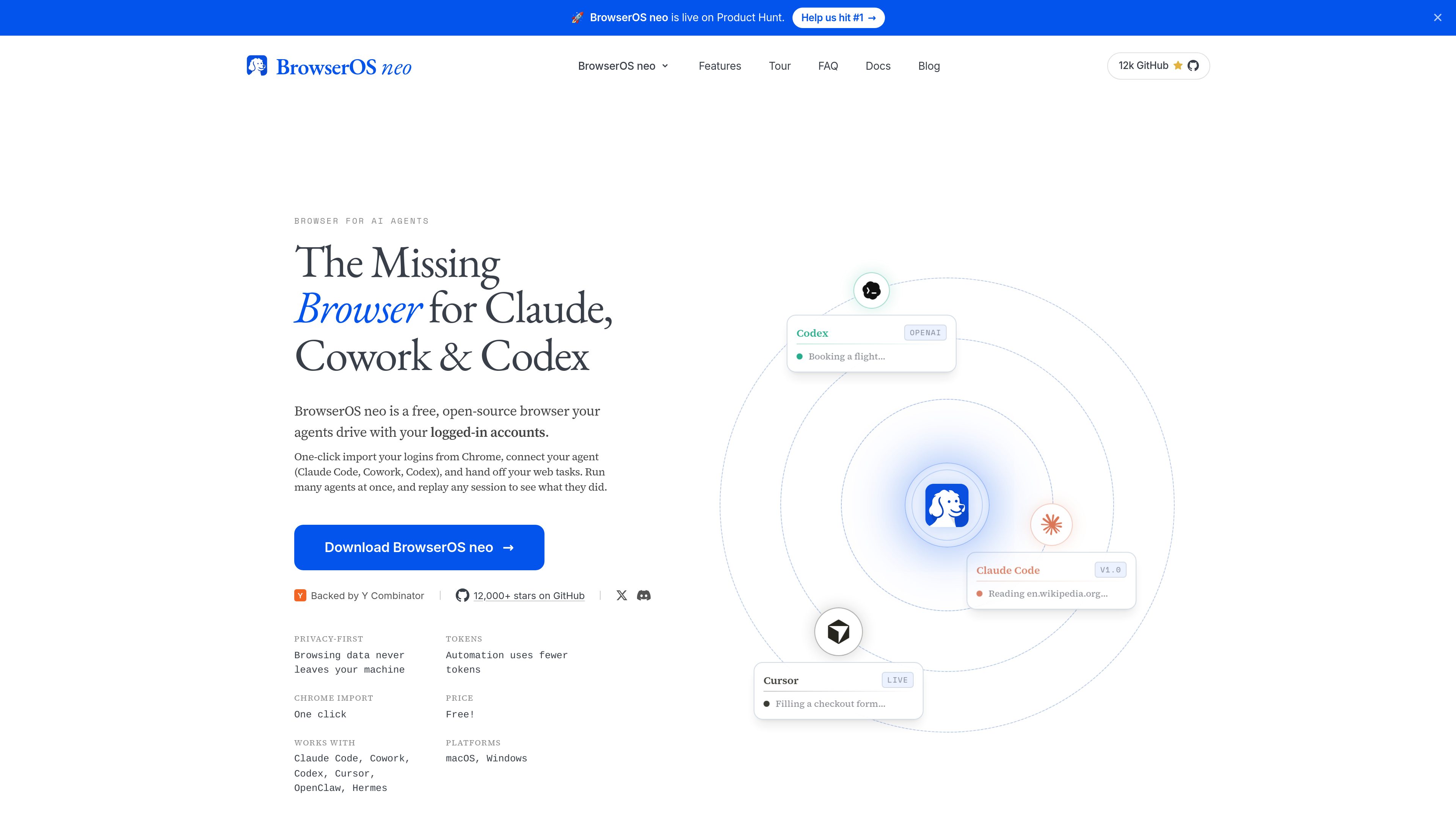 BrowserOS neo preview