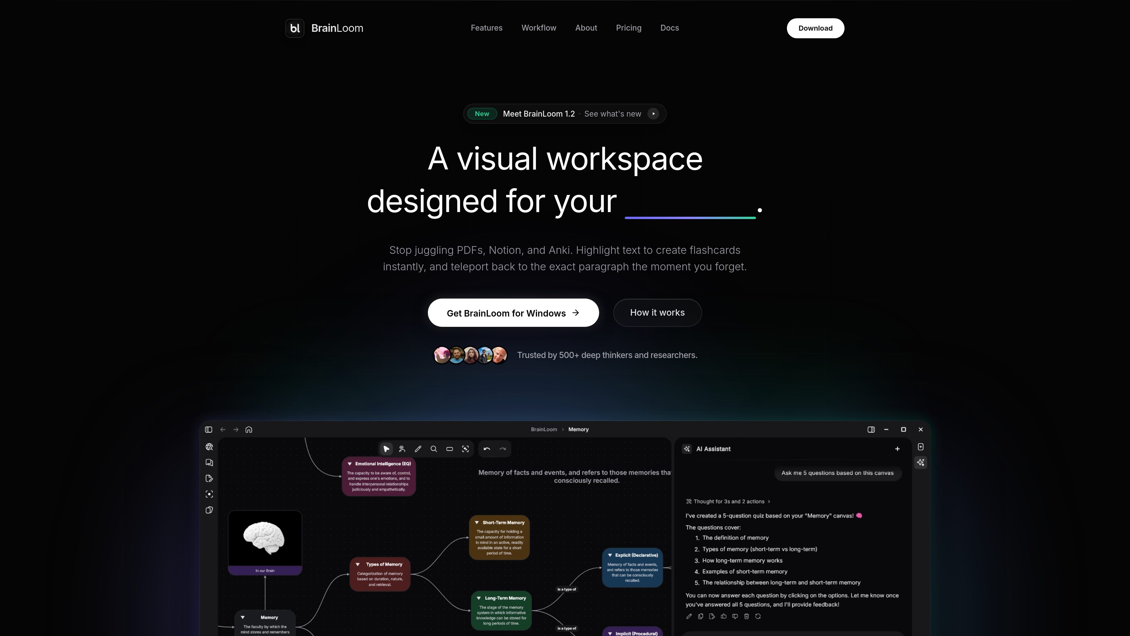 BrainLoom preview