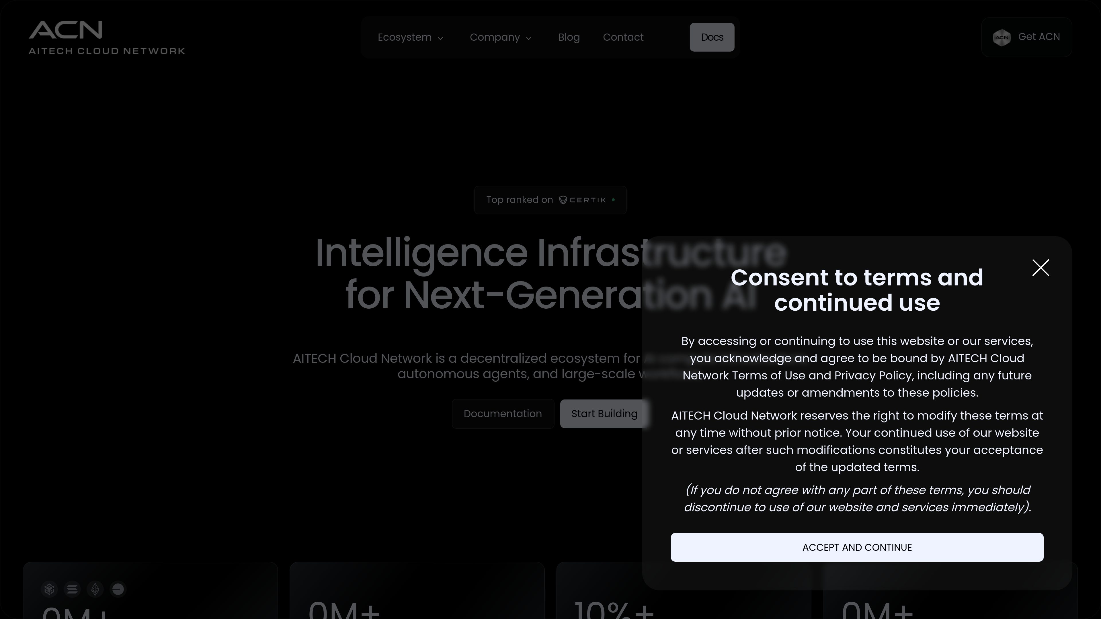 AITECH Cloud Network preview