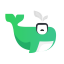 小绿鲸英文文献阅读器 logo