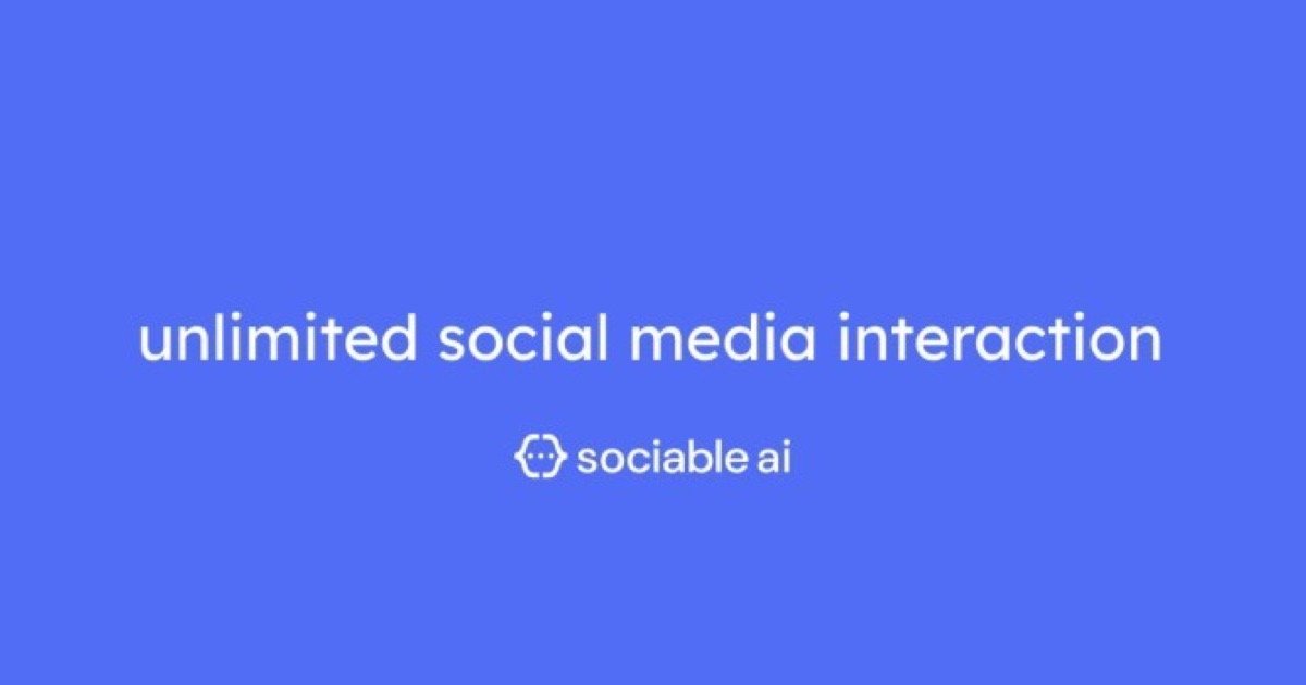 Sociable AI
