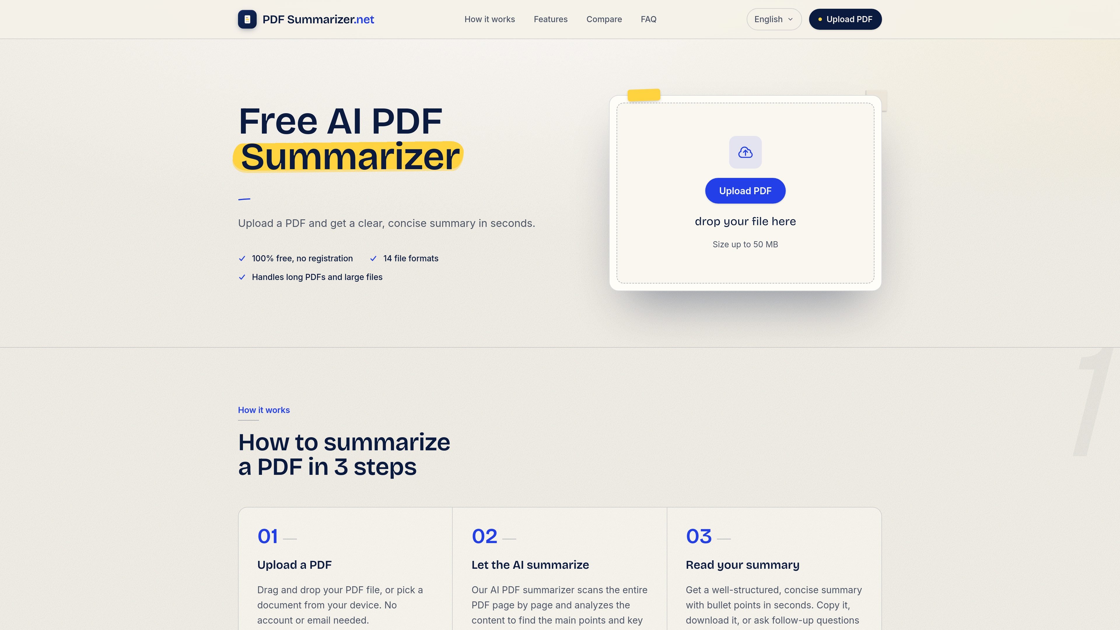 PDFSummarizer.net
