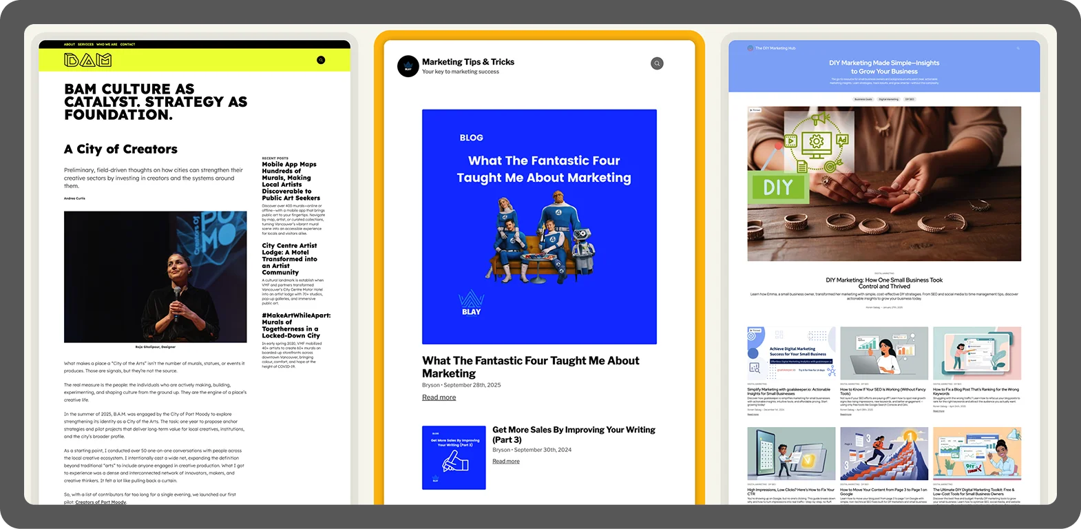 Blogmaker preview