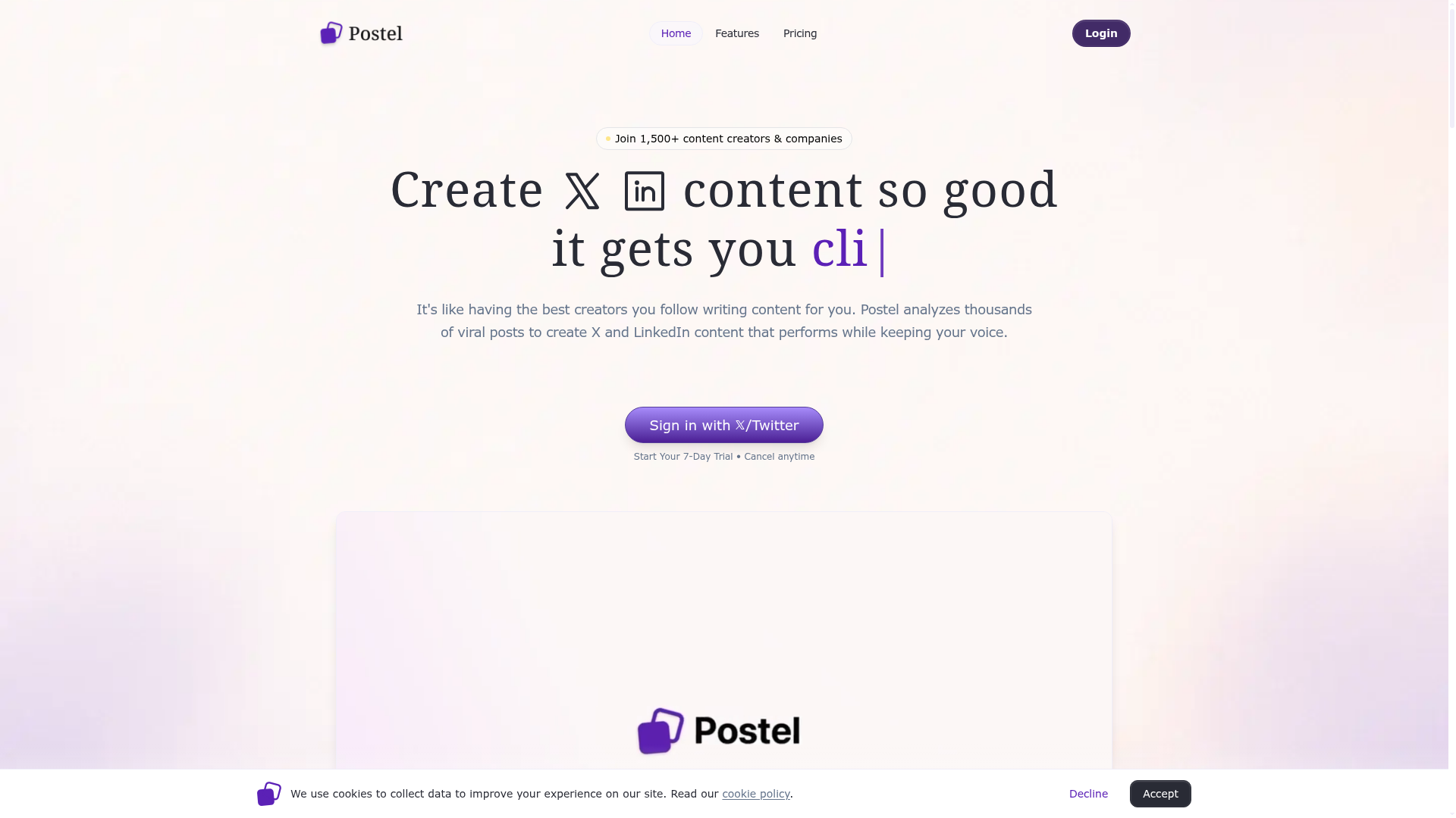 Postel preview