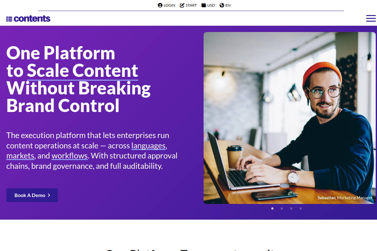 Contents.com preview
