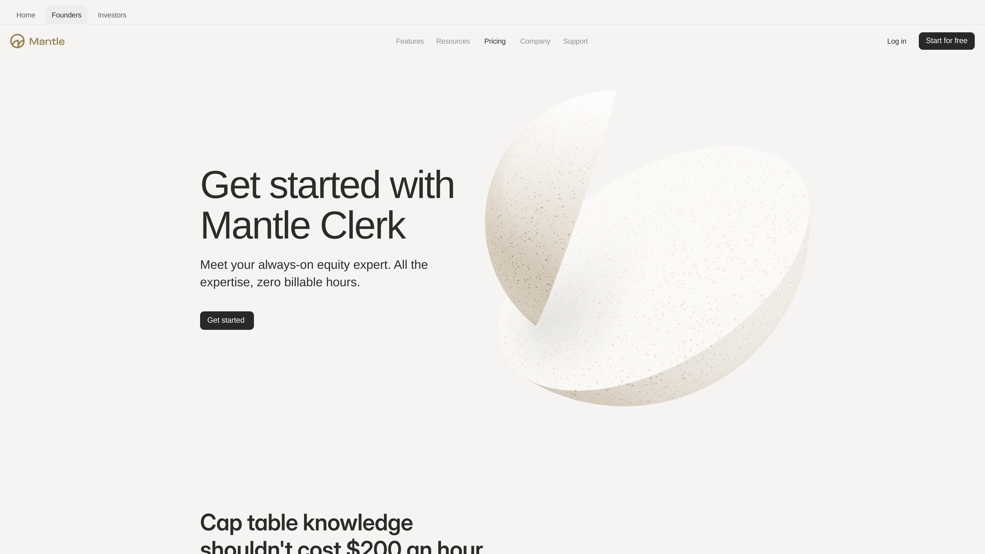 Mantle Clerk