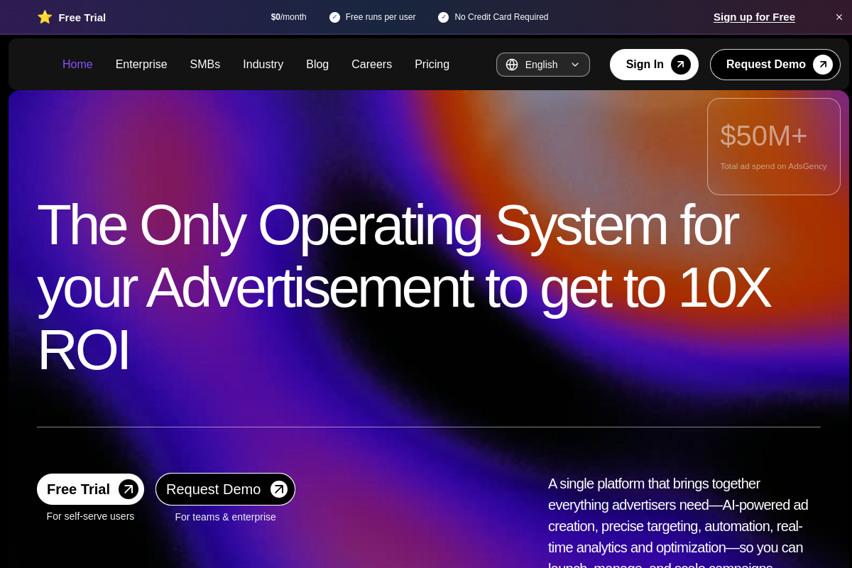 AdsGency AI preview