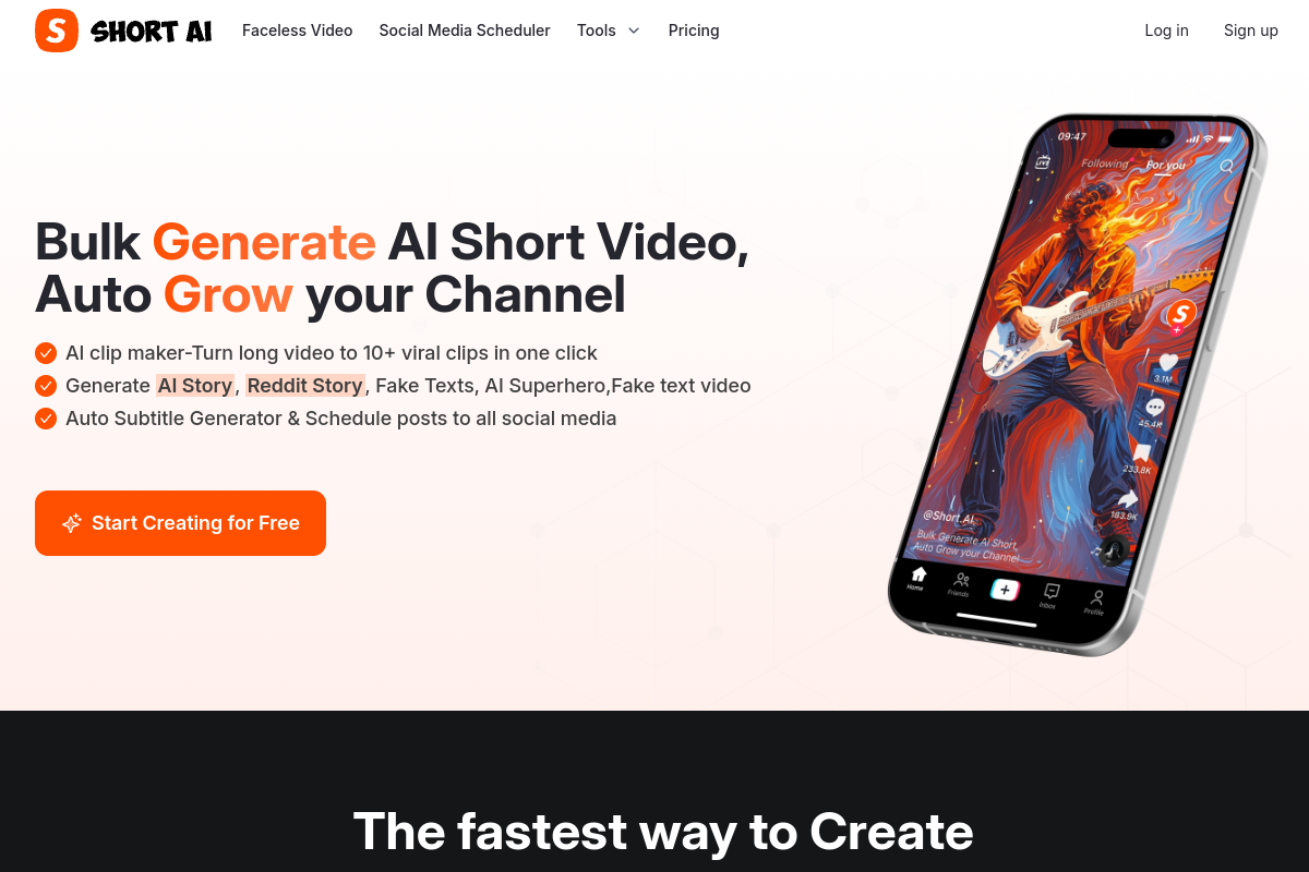 Short AI preview