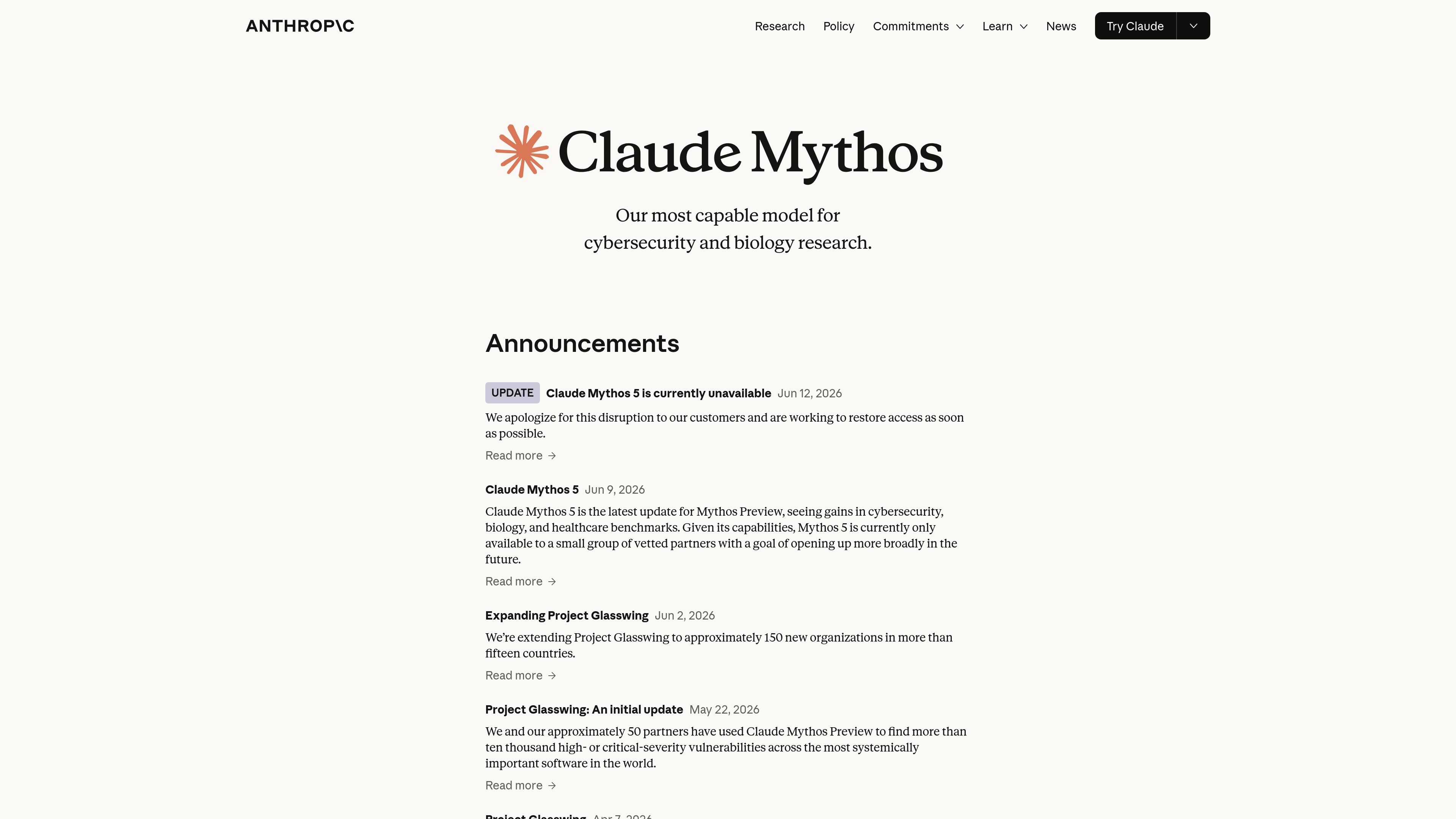Claude Mythos 5