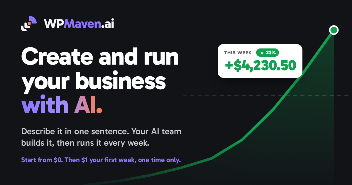 WPMaven preview
